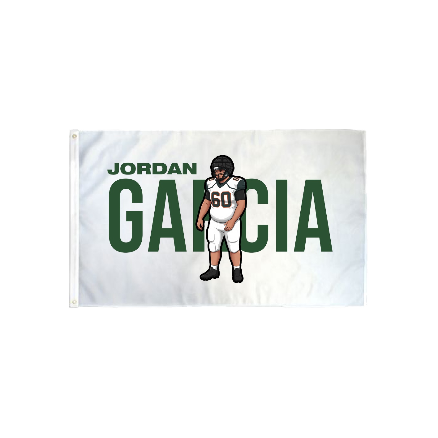 3x5 Flag — Player Name in Classic