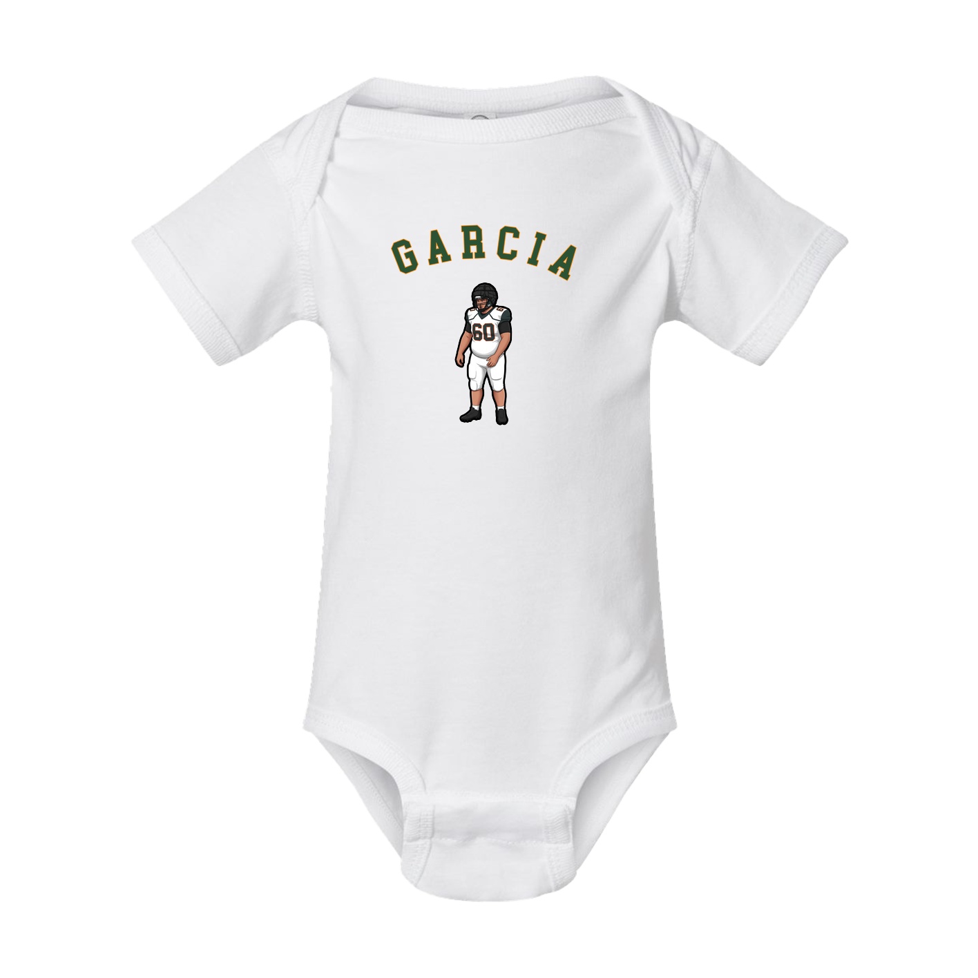 Baby Onesie — Shirsey Arch in White