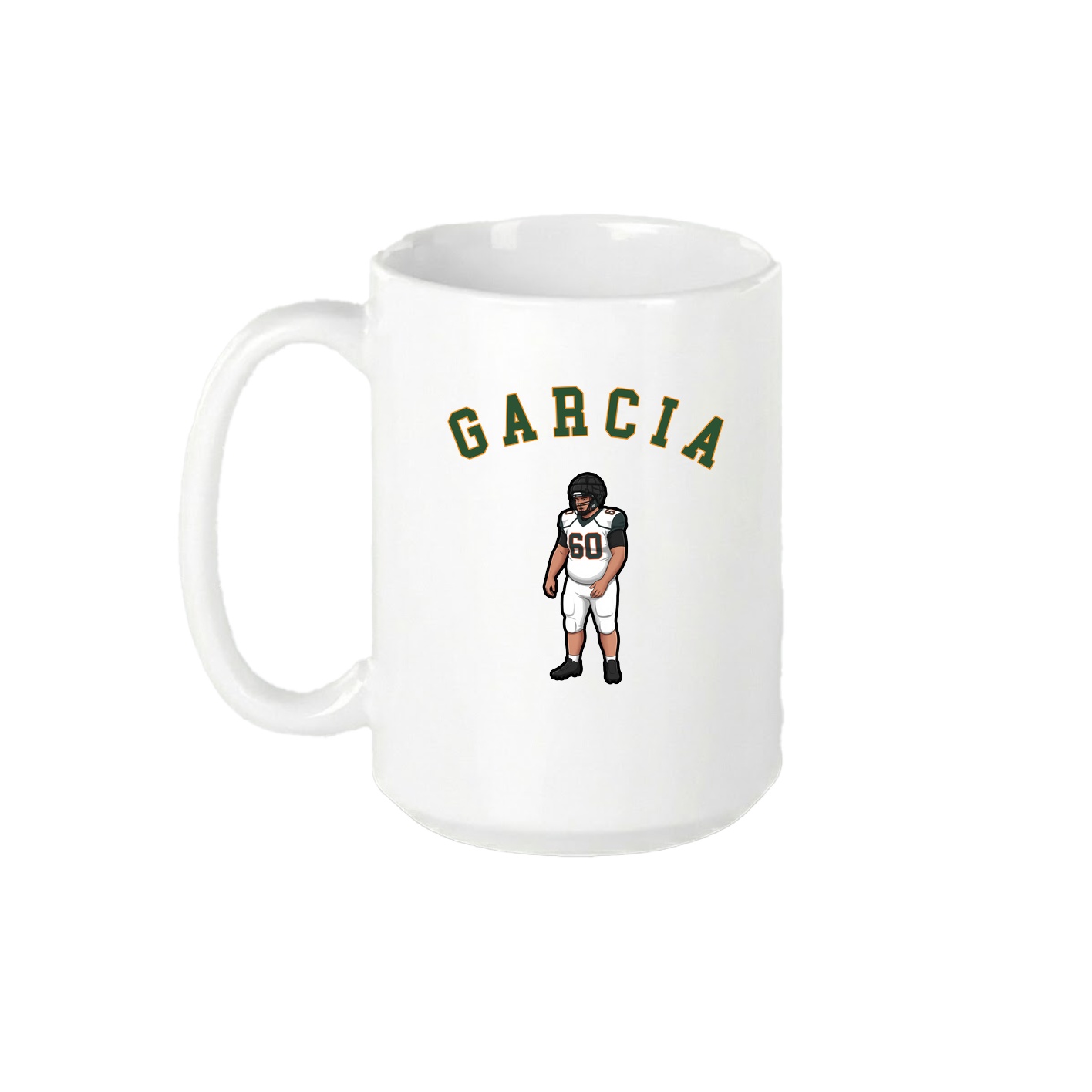 15oz Coffee Mug — Shirsey Arch in White