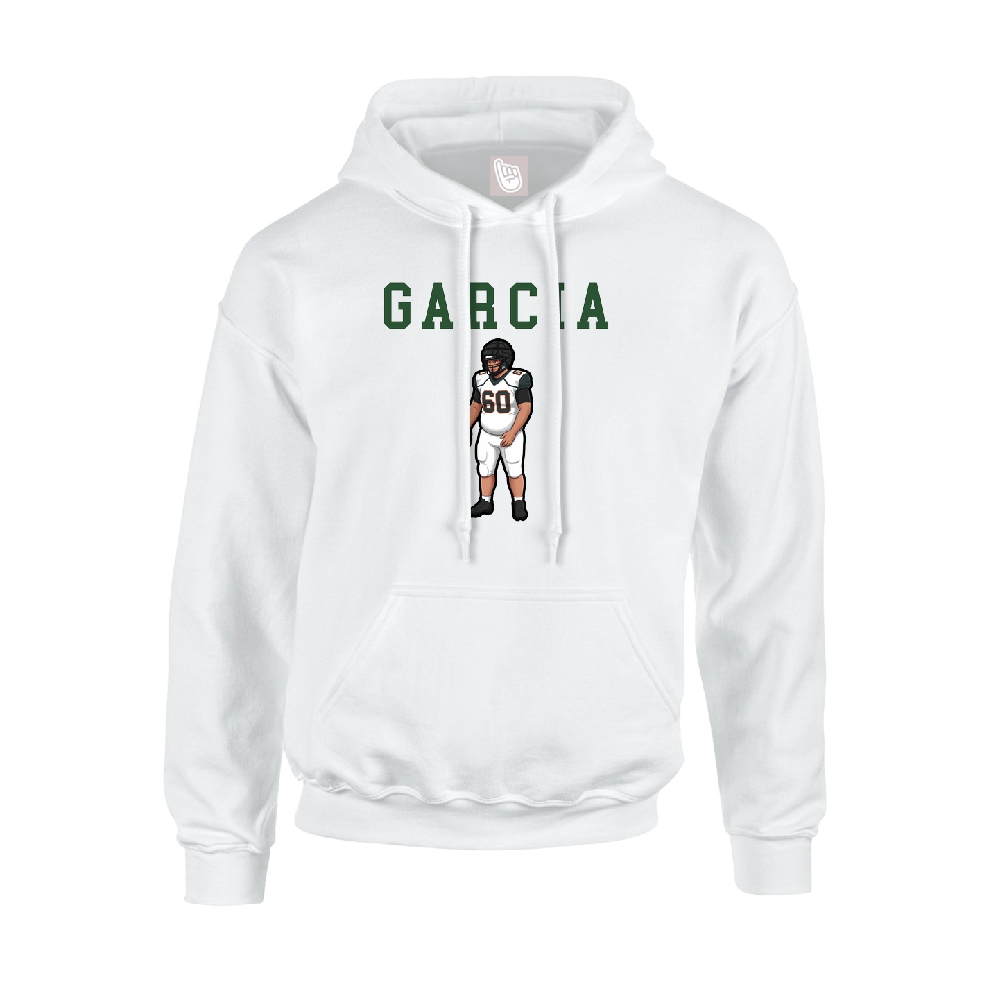 Youth Hoodie — Shirsey in White