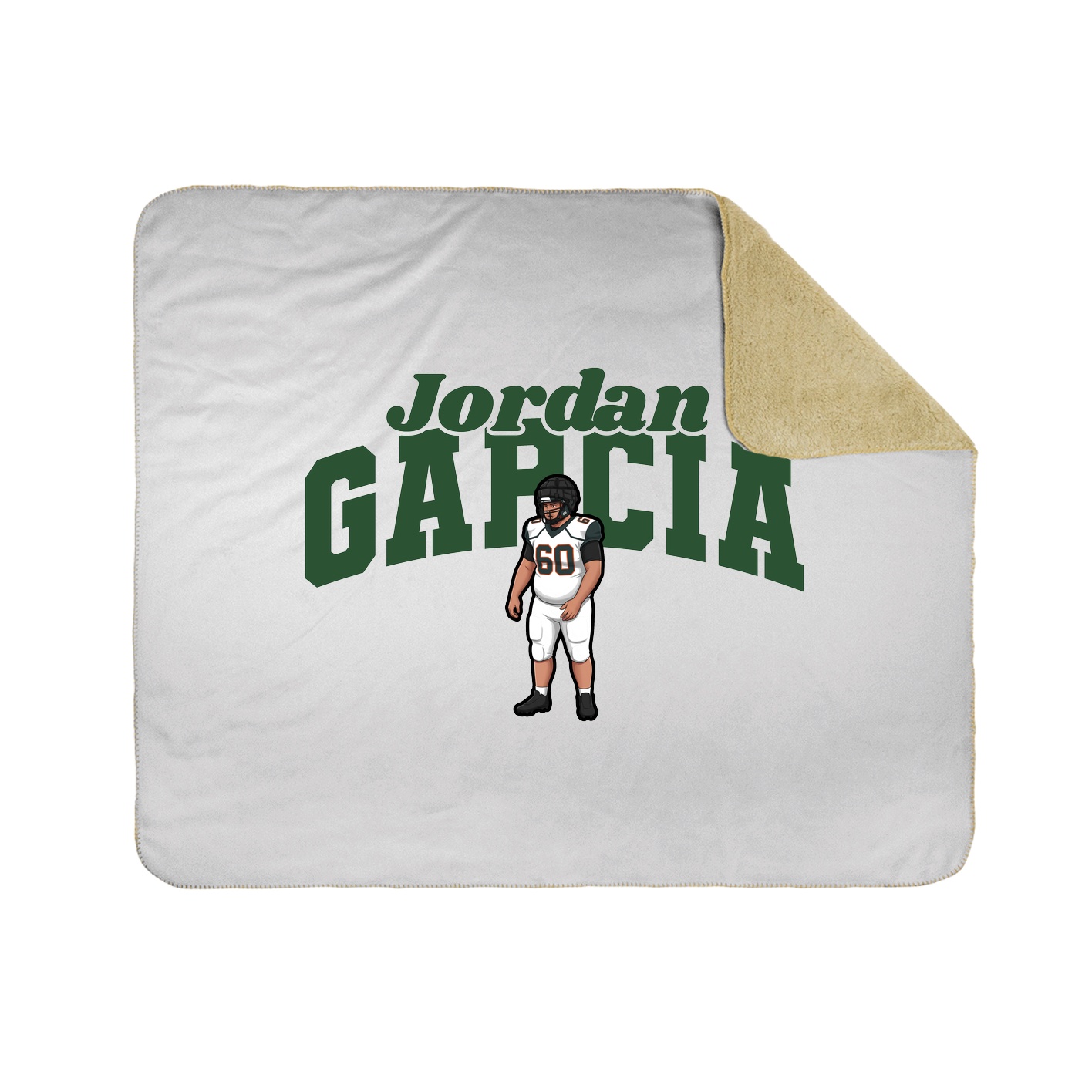 Throw Blanket — Signature Arch in White