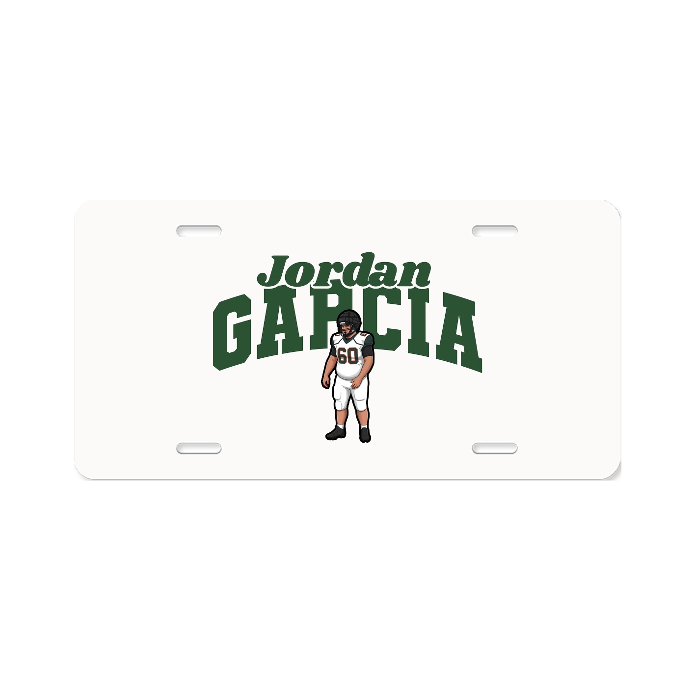 License Plate — Signature Arch in Classic