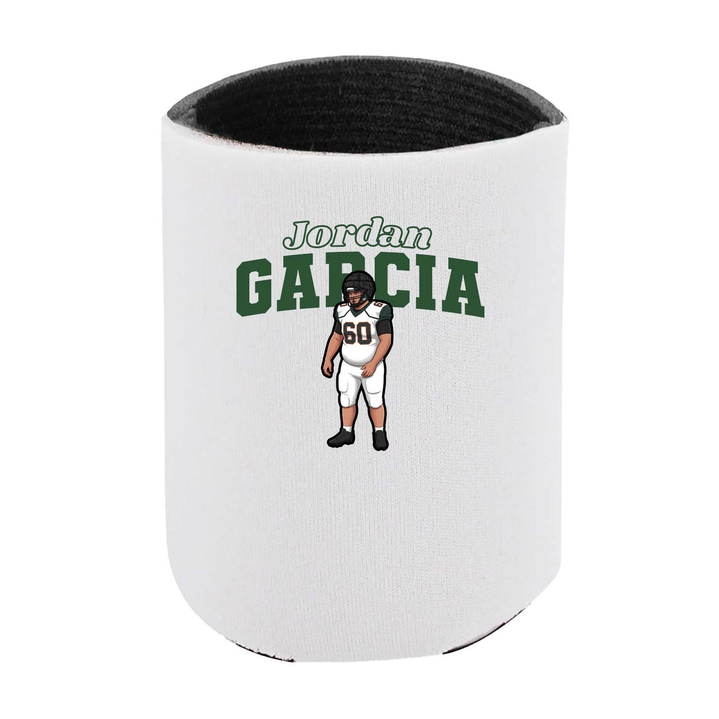 Can Holder — Name Arch in White