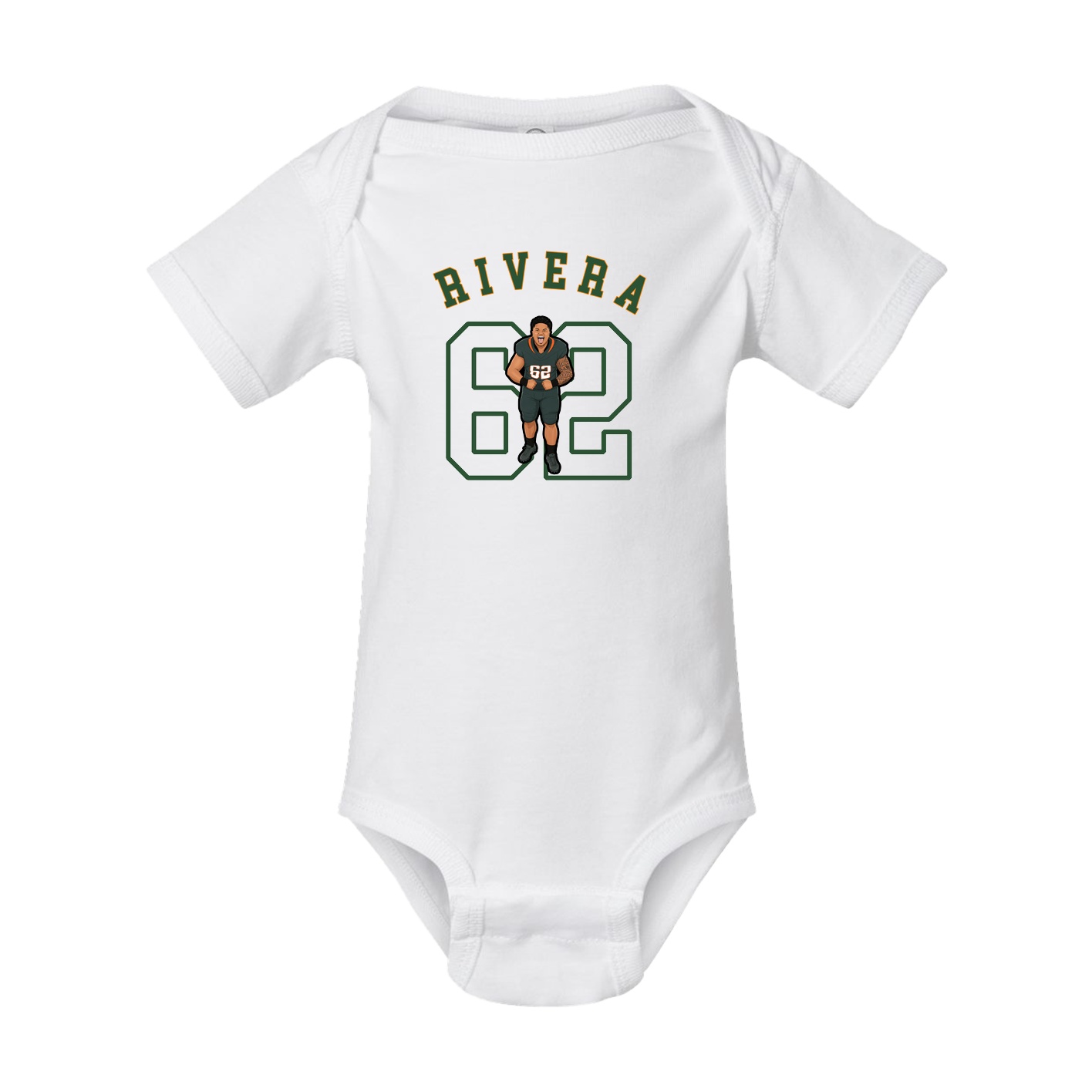 Baby Onesie — Shirsey Arch in White