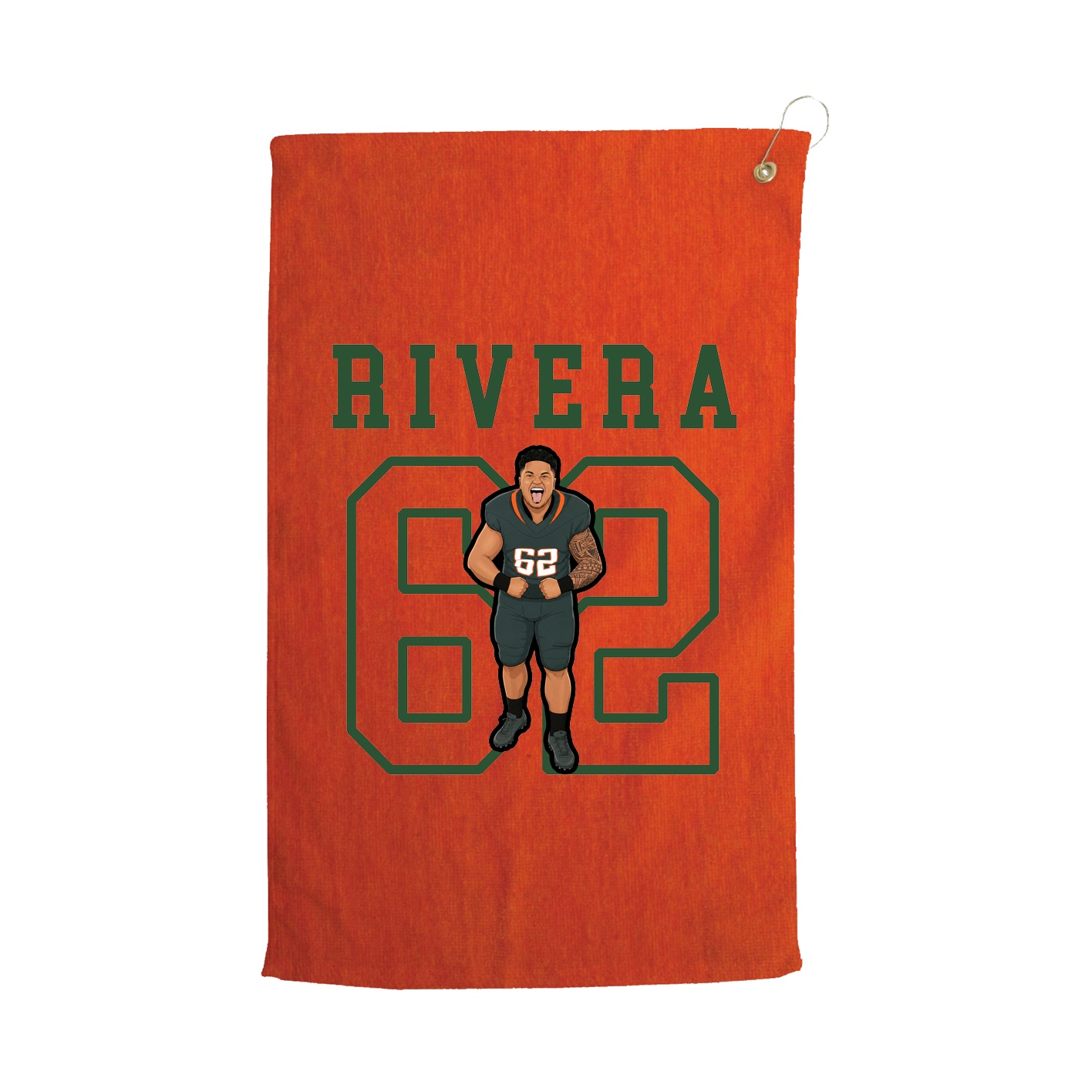 Golf Towel — Shirsey in Orange