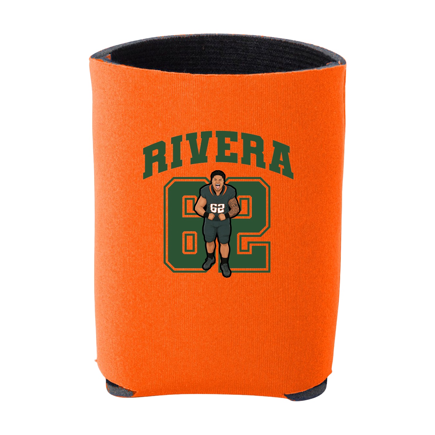Can Holder — Number in Orange