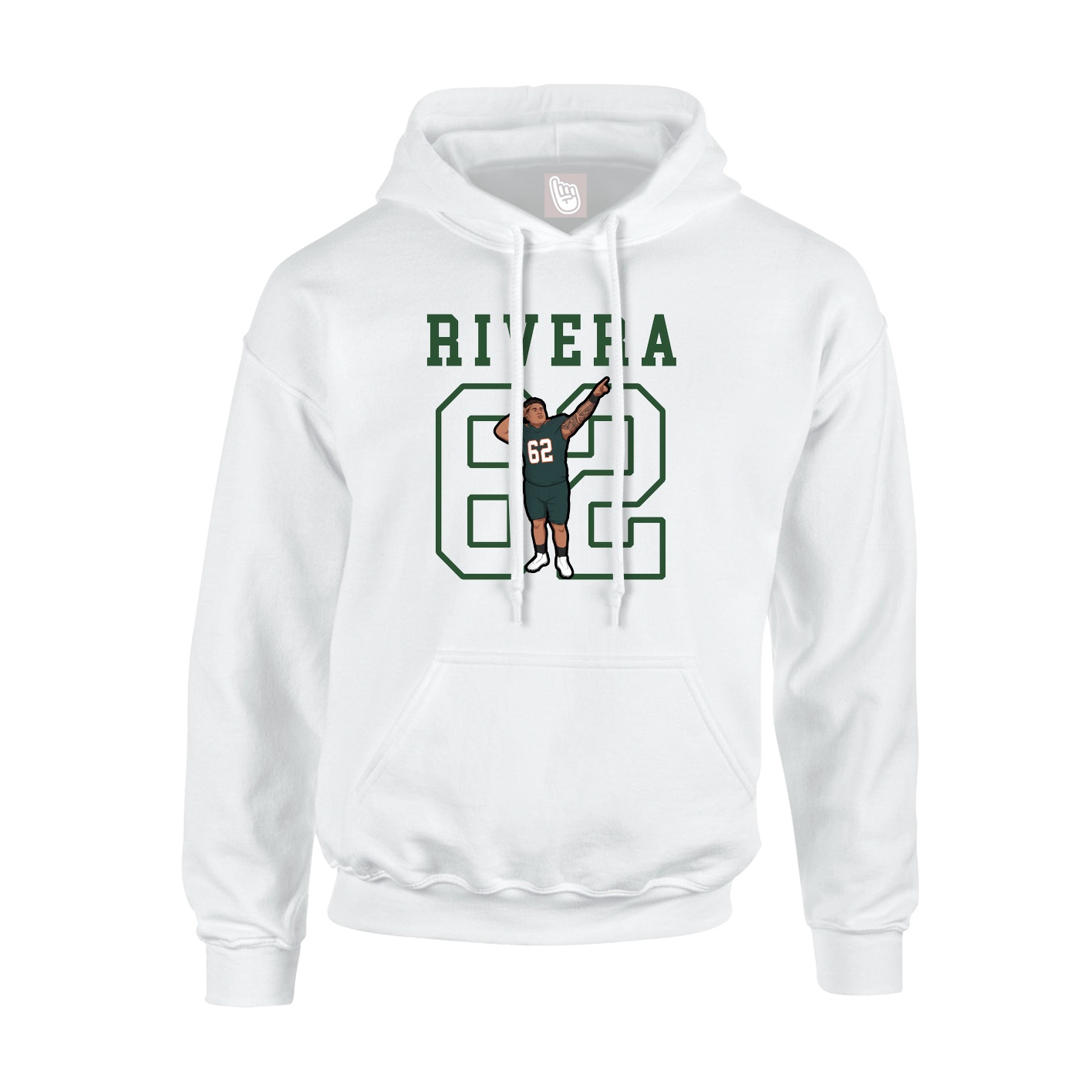 Youth Hoodie — Shirsey in White