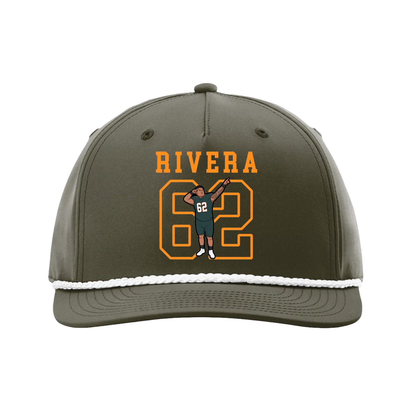 Five-Panel Classic Rope Cap — Shirsey in Green
