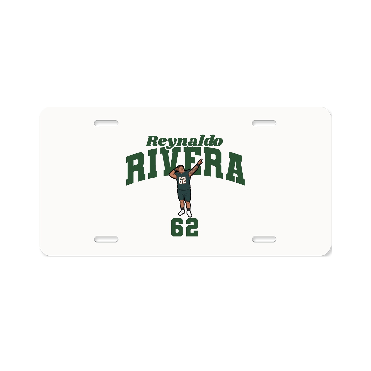 License Plate — Signature Arch in Classic