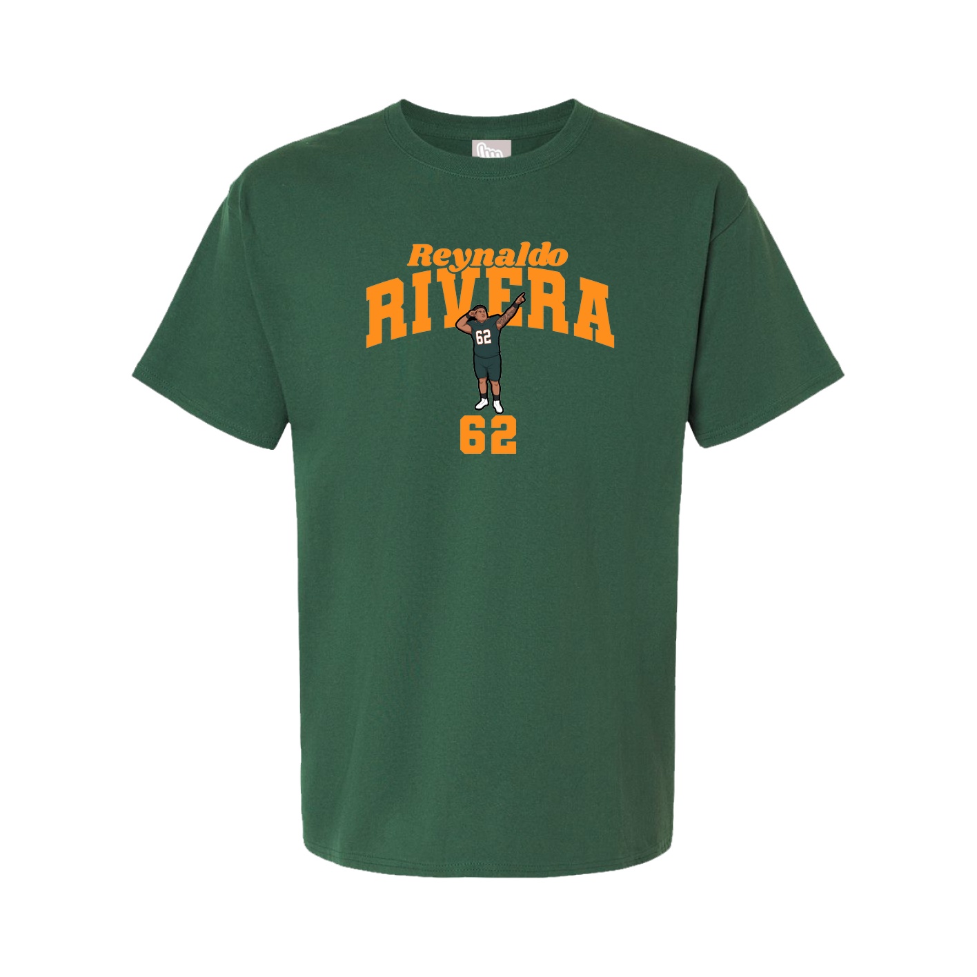Youth Tee — Signature Arch in Green