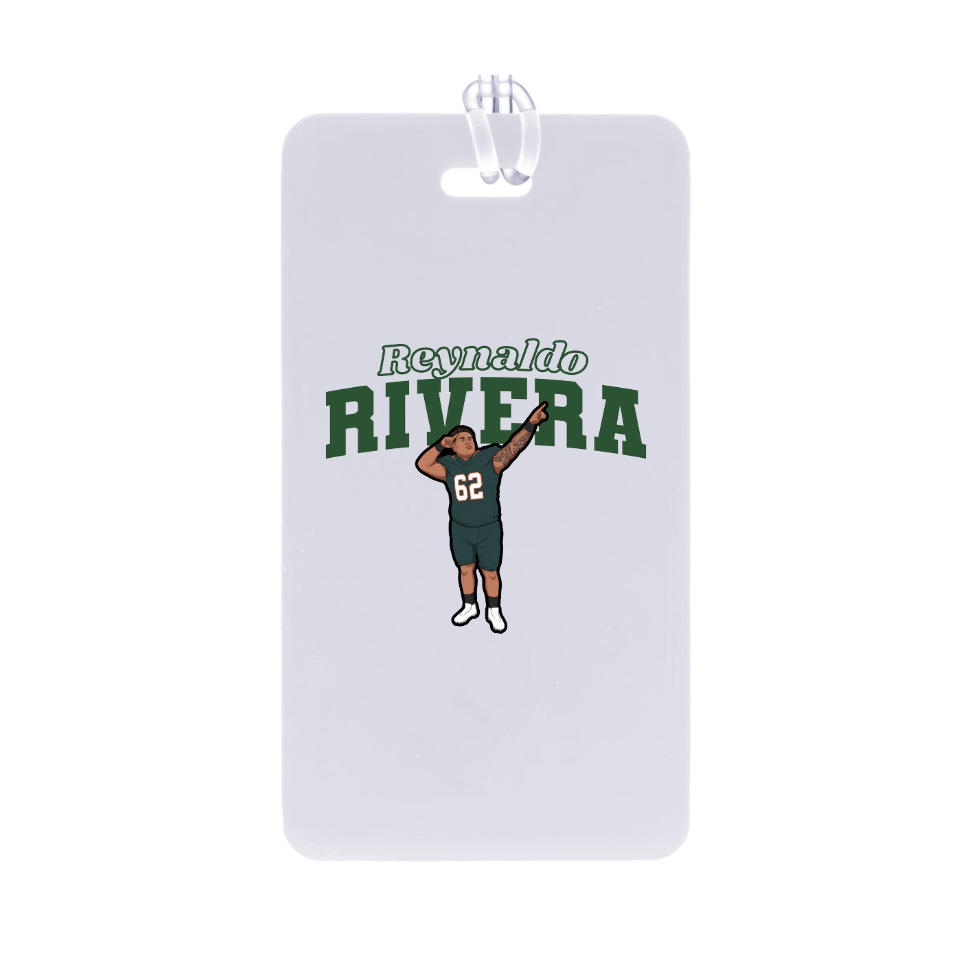 Bag Tag — Name Arch in Classic