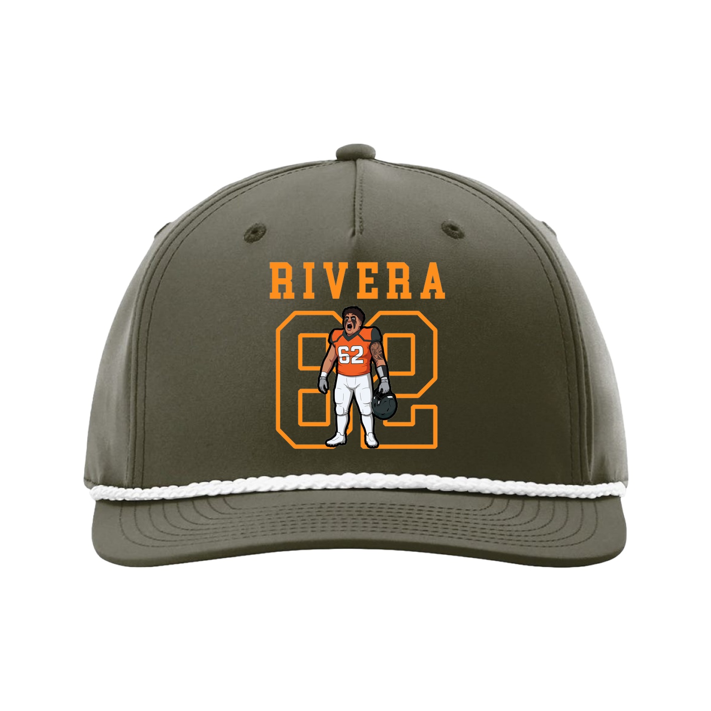 Five-Panel Classic Rope Cap — Shirsey in Green