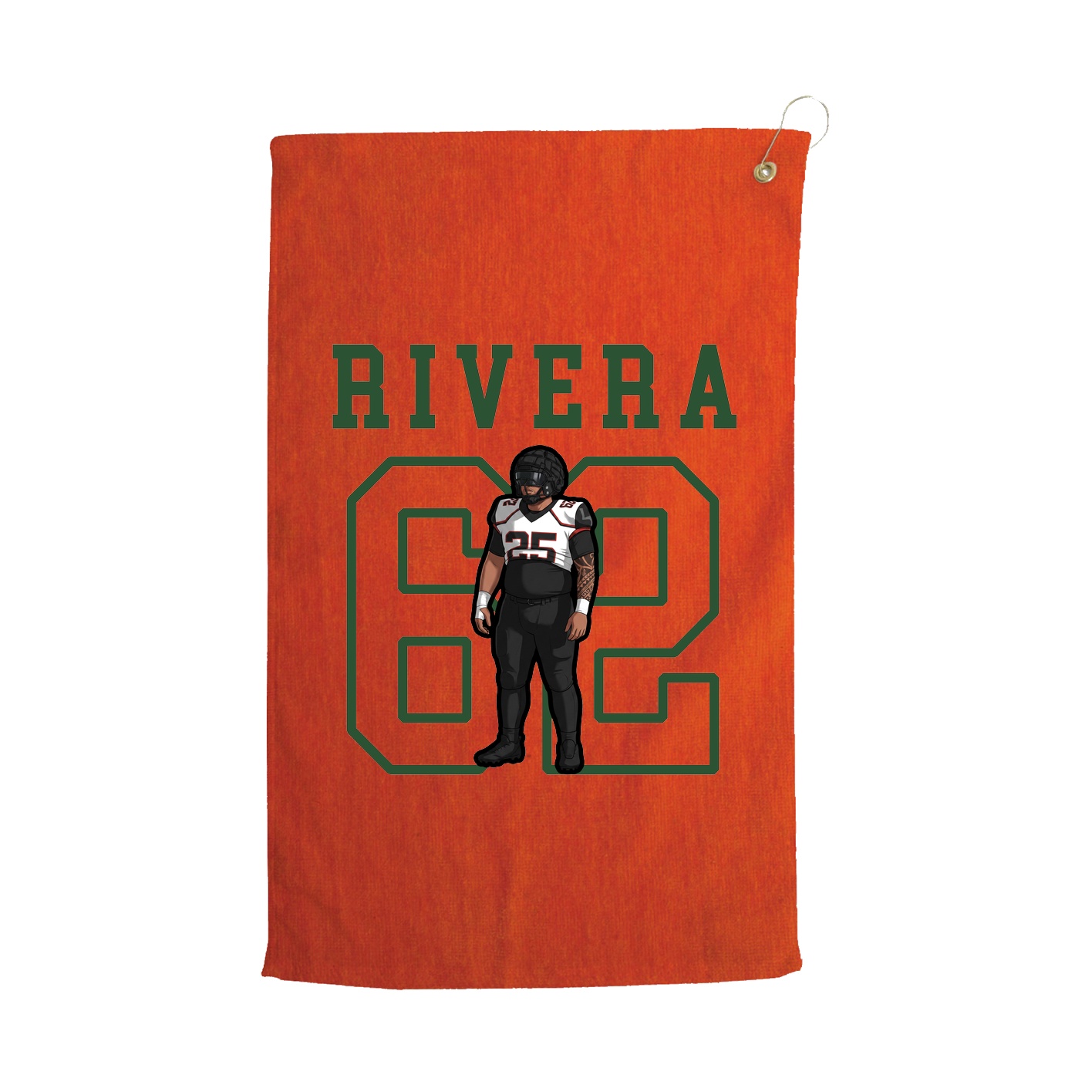 Golf Towel — Shirsey in Orange