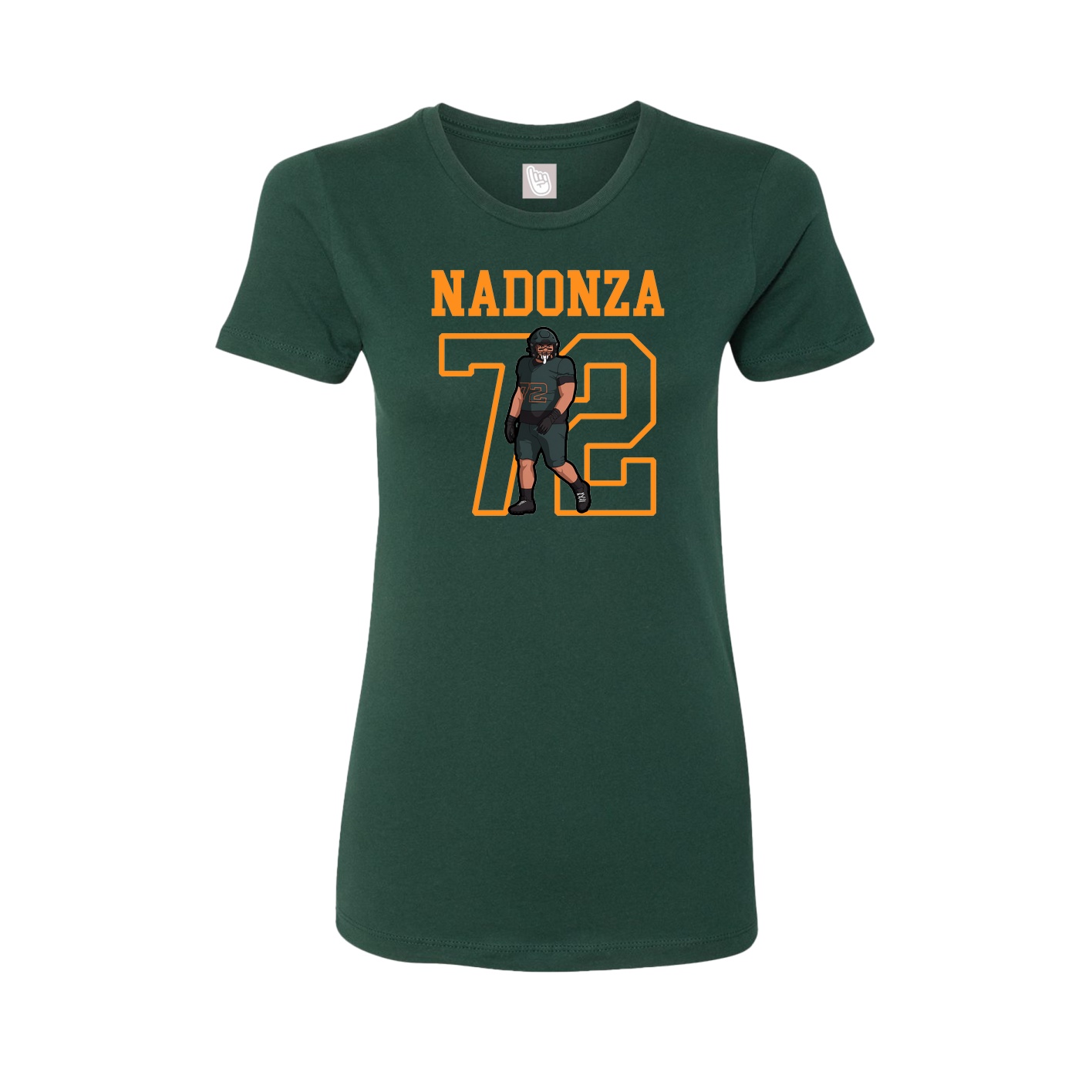 Fitted Women's Tee — Shirsey in Green