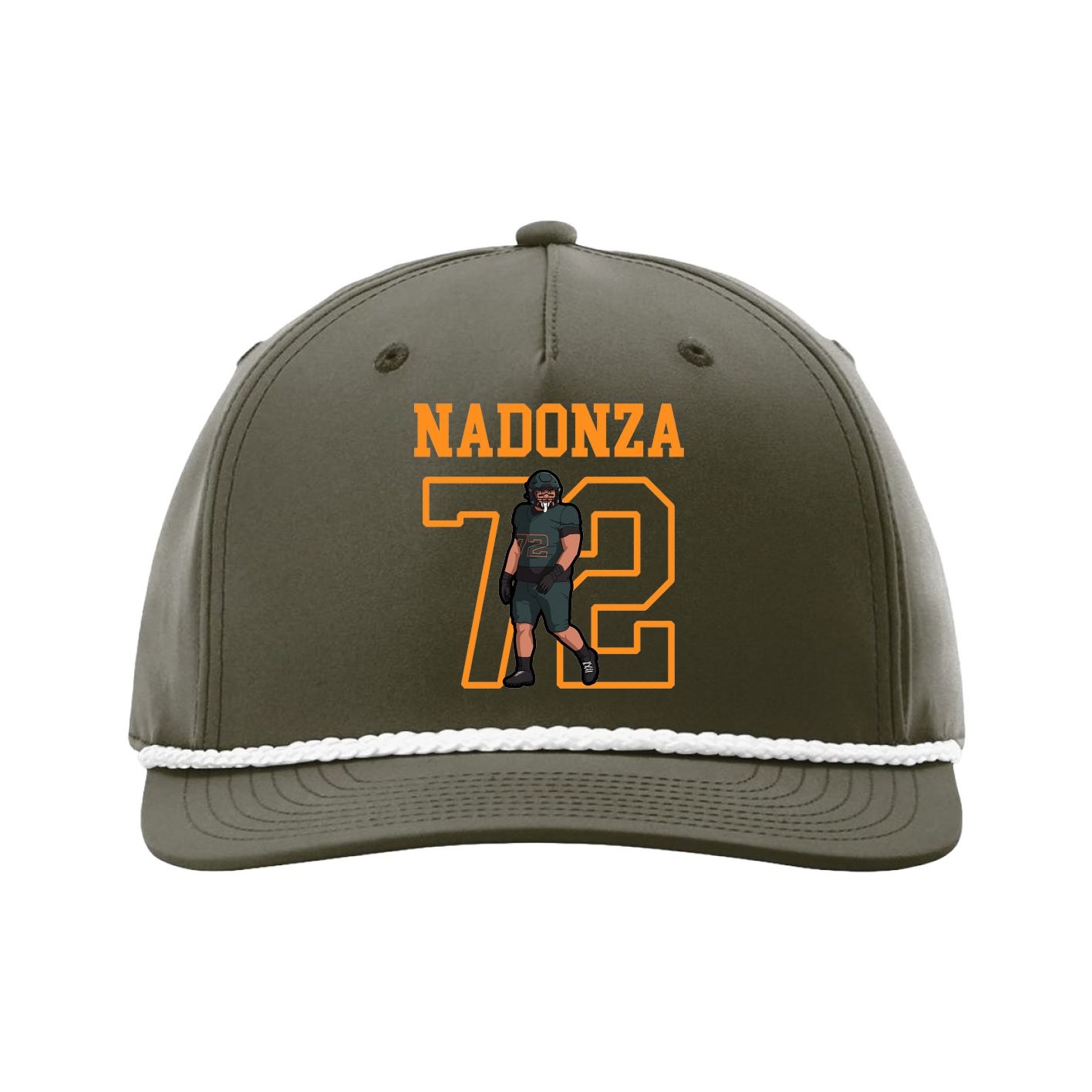 Five-Panel Classic Rope Cap — Shirsey in Green