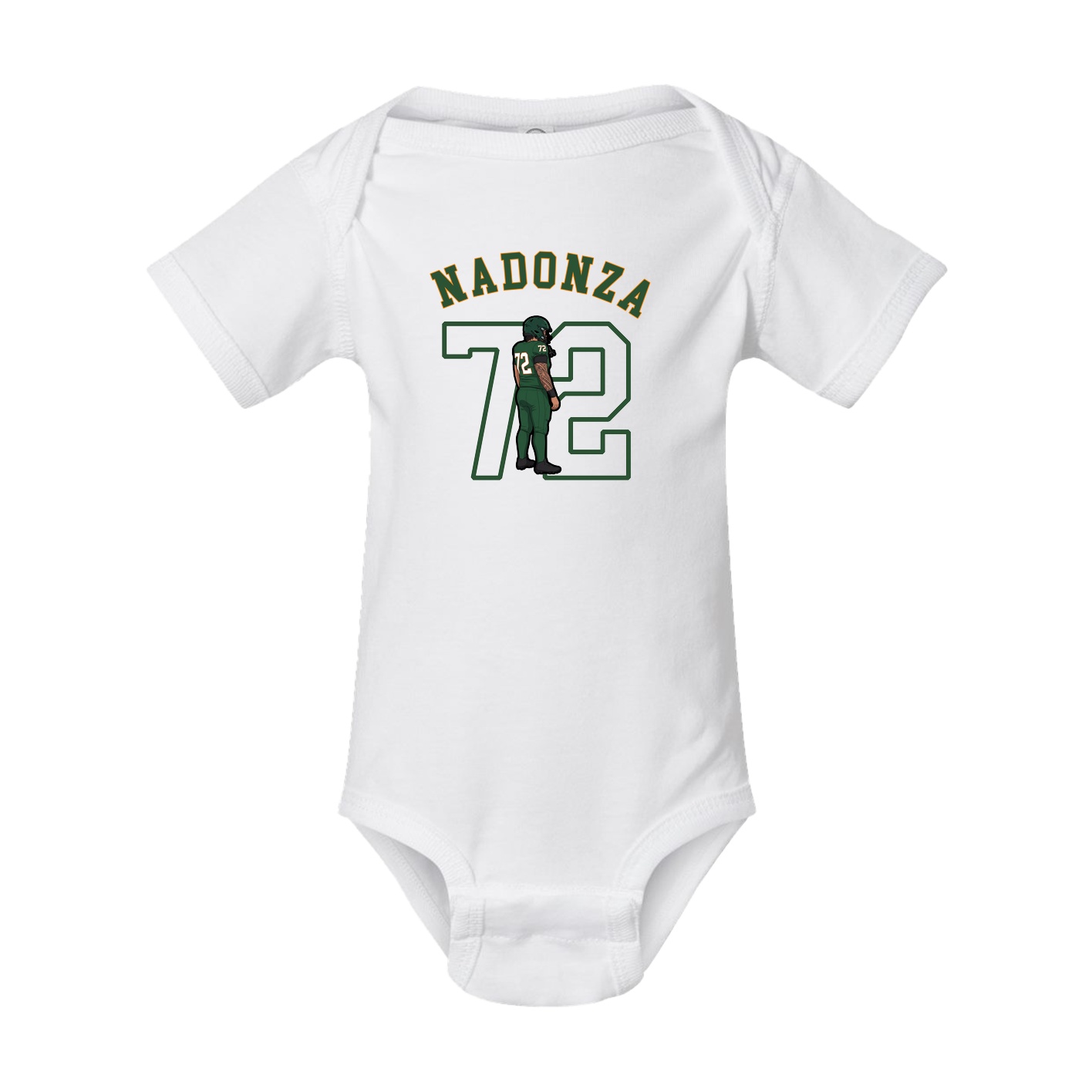 Baby Onesie — Shirsey Arch in White