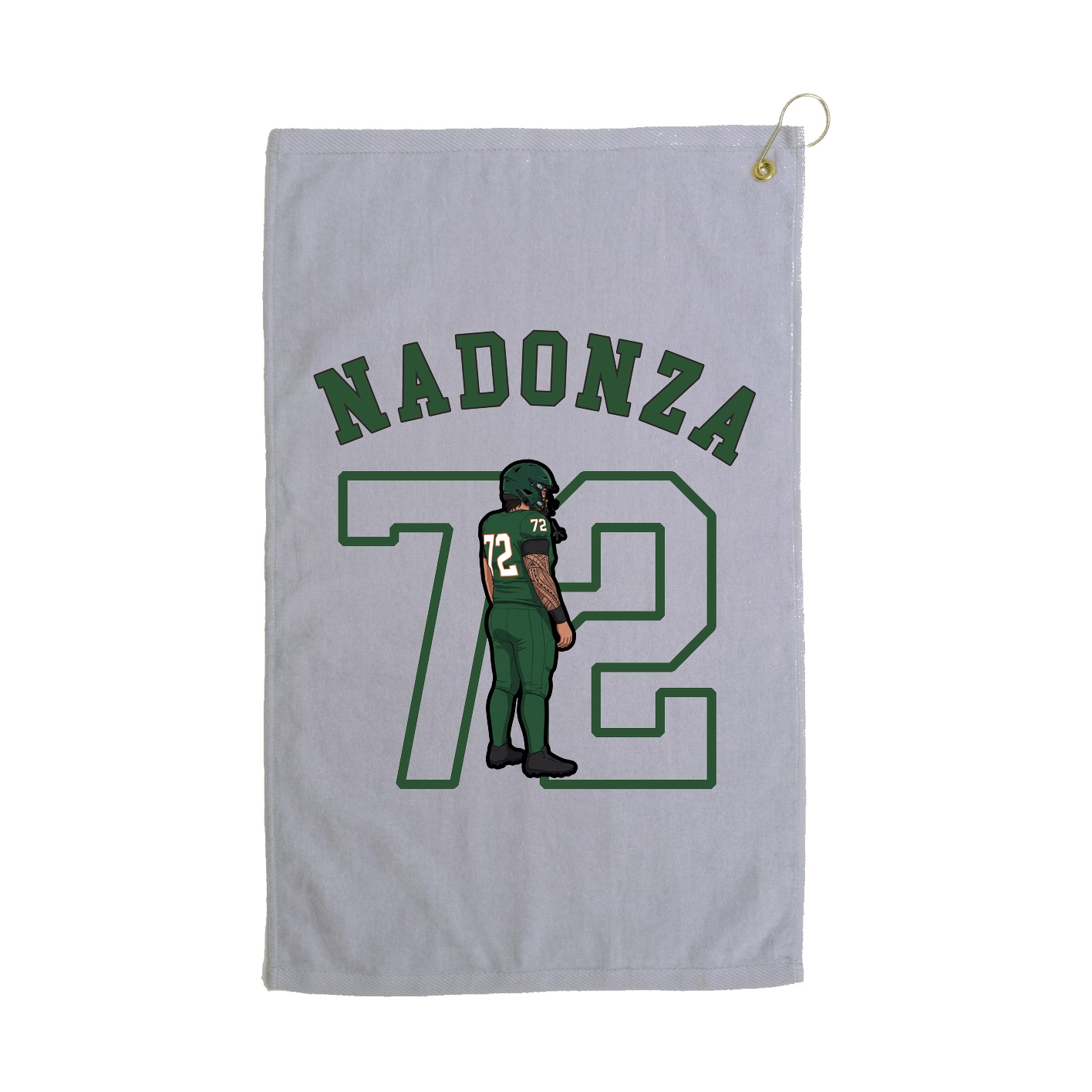 Golf Towel — Shirsey Arch in Grey