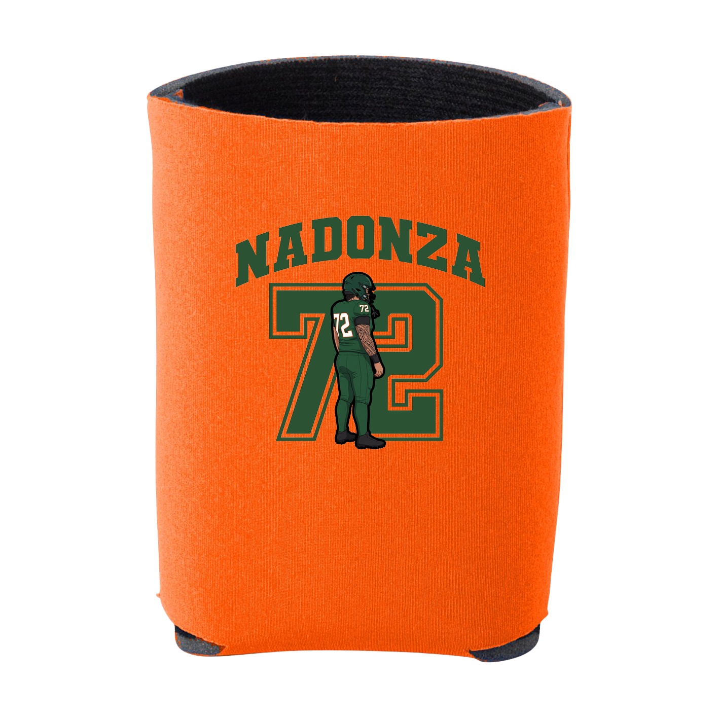Can Holder — Number in Orange