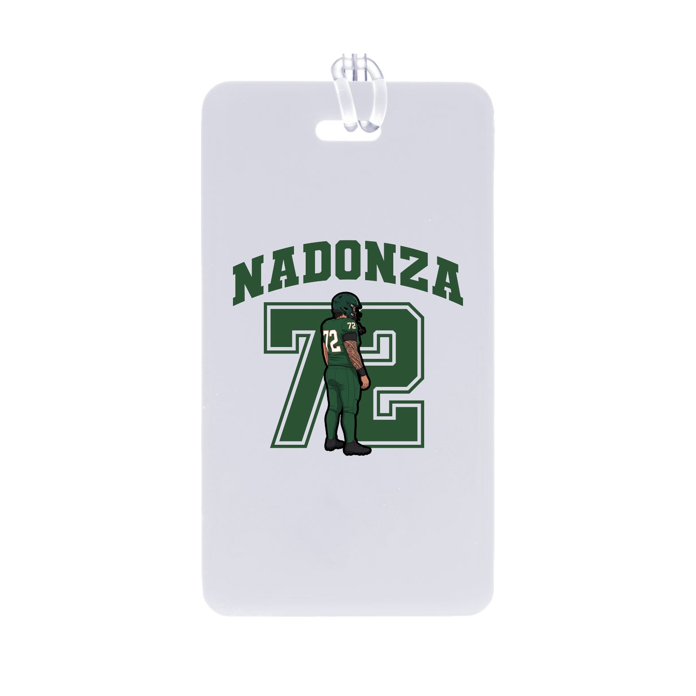 Bag Tag — Number in Classic