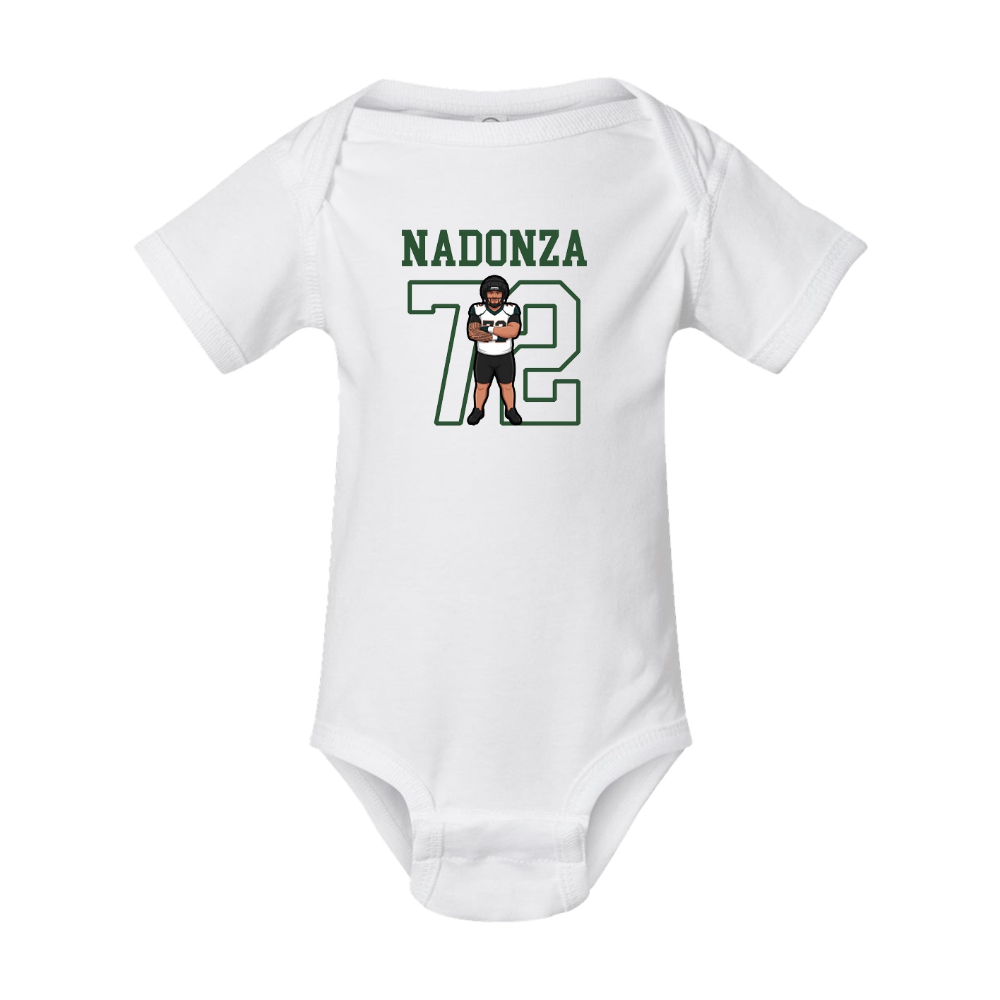 Baby Onesie — Shirsey in White