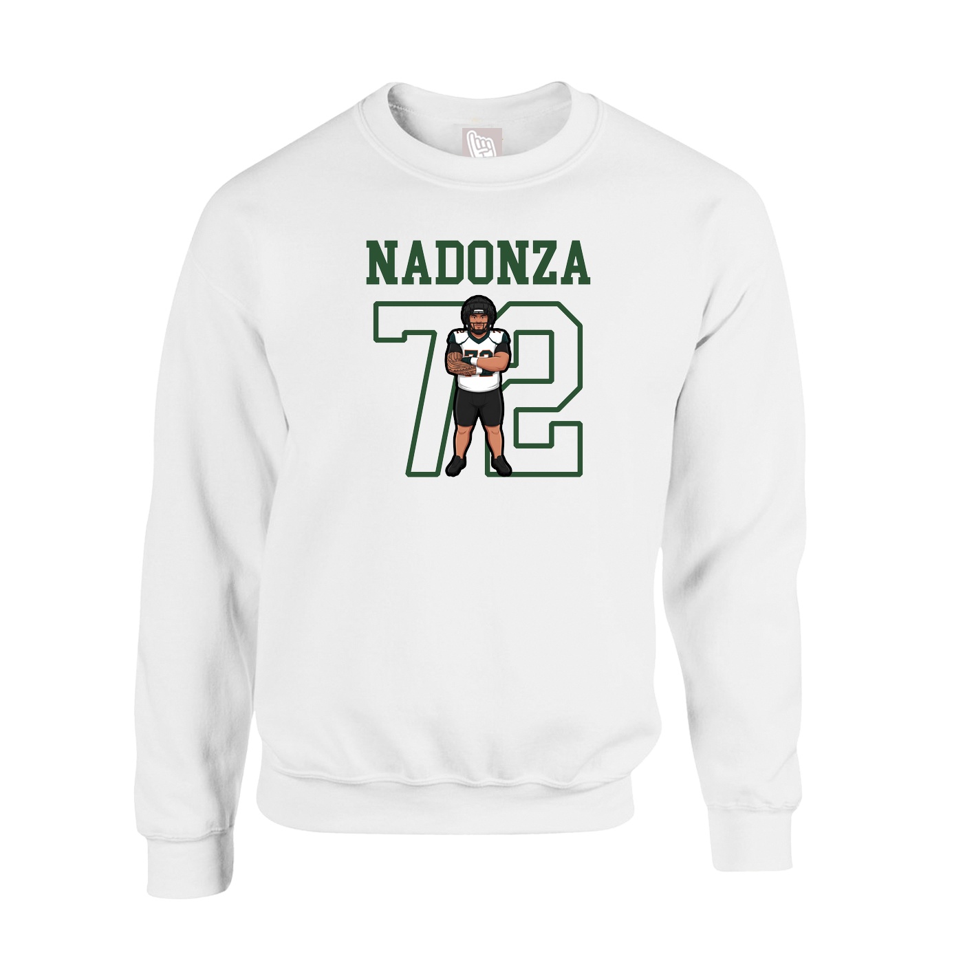 Fleece Crew — Shirsey in White