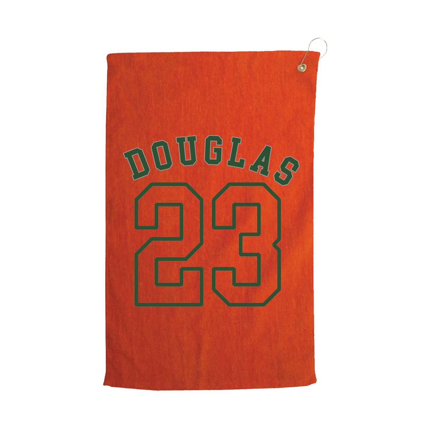Golf Towel — Shirsey Arch in Orange