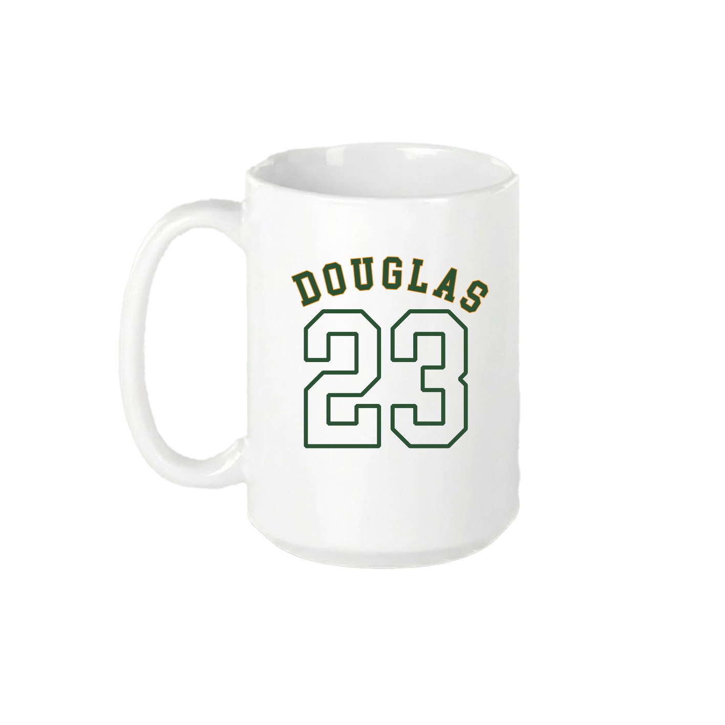 15oz Coffee Mug — Shirsey Arch in White