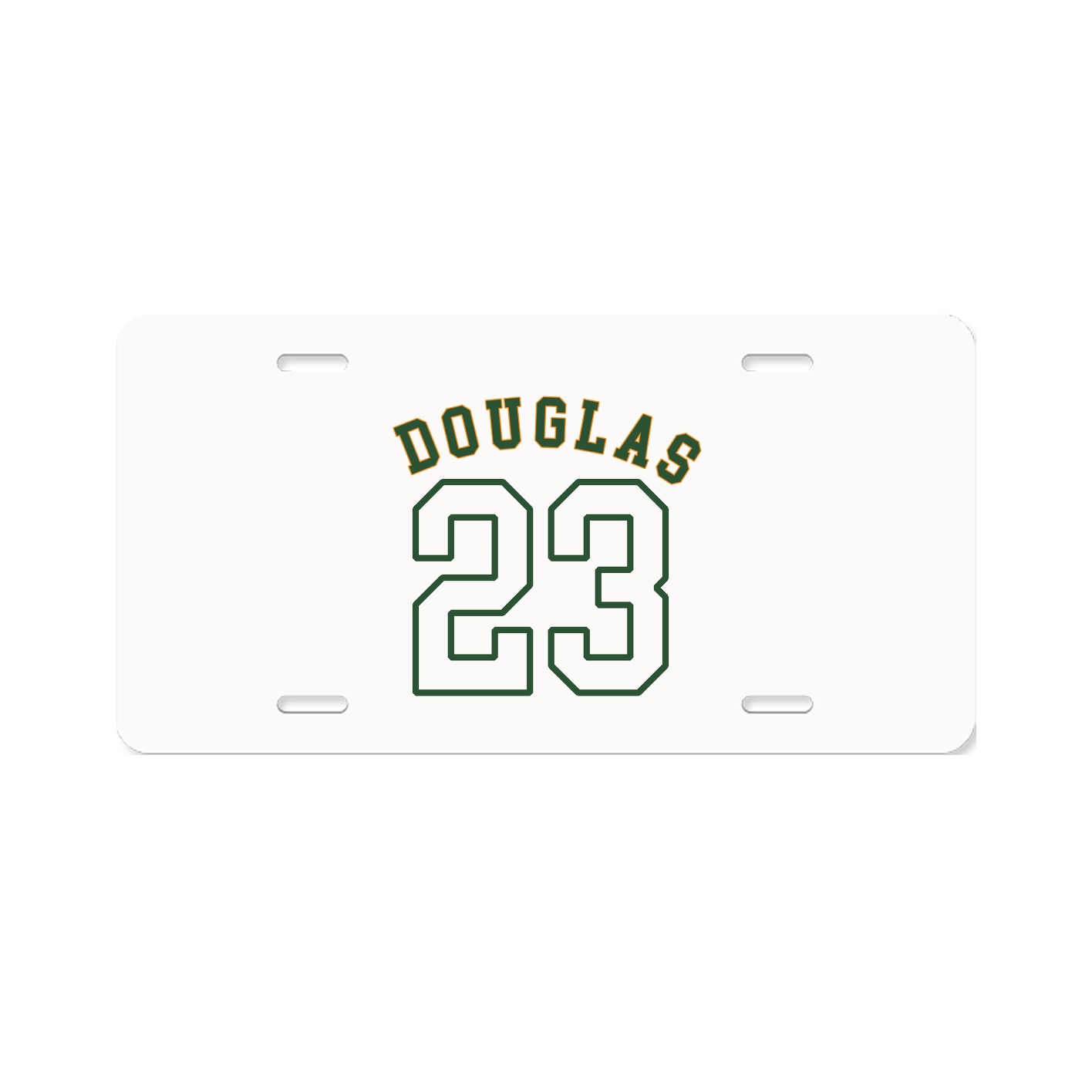 License Plate — Shirsey Arch in Classic
