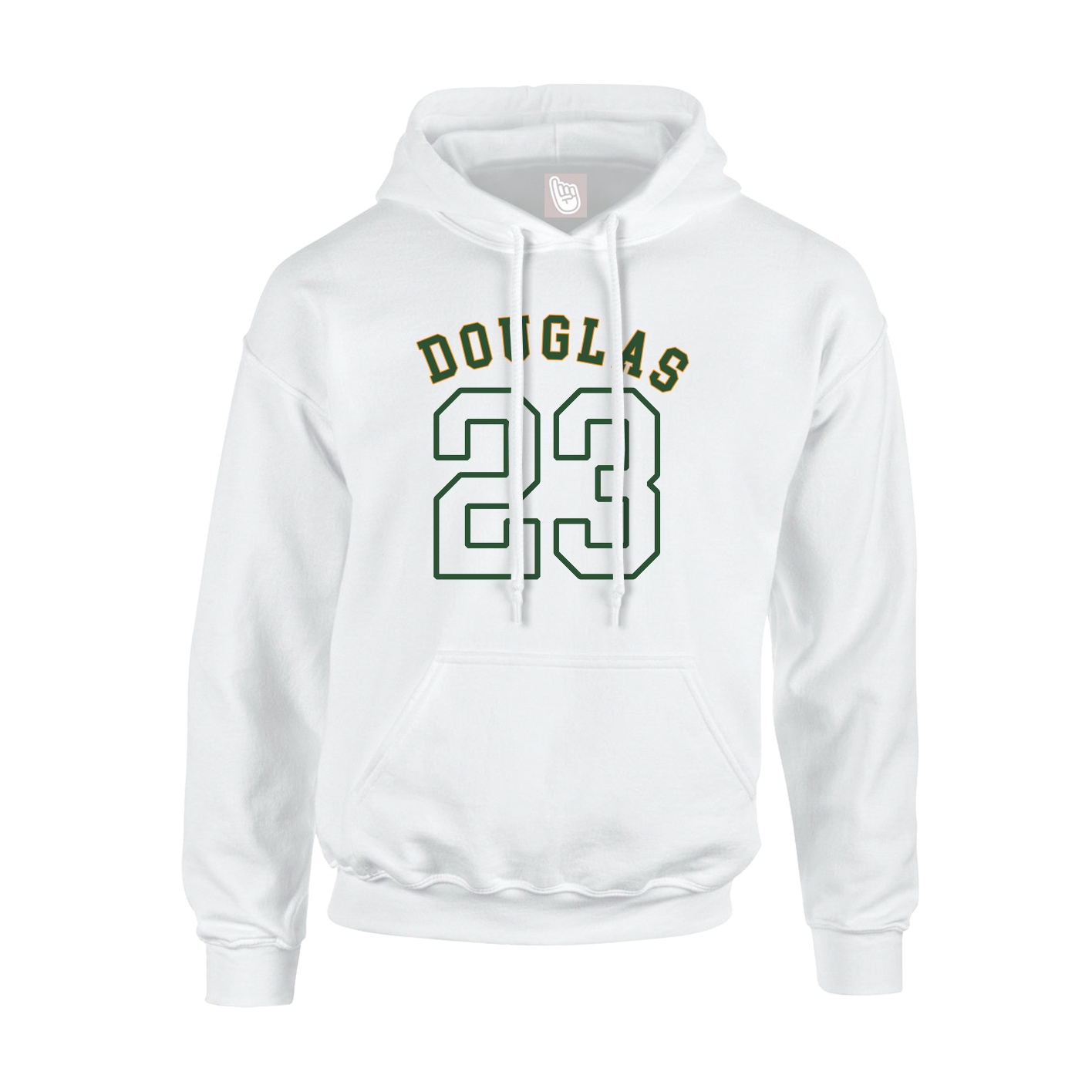 Hoodie — Shirsey Arch in White