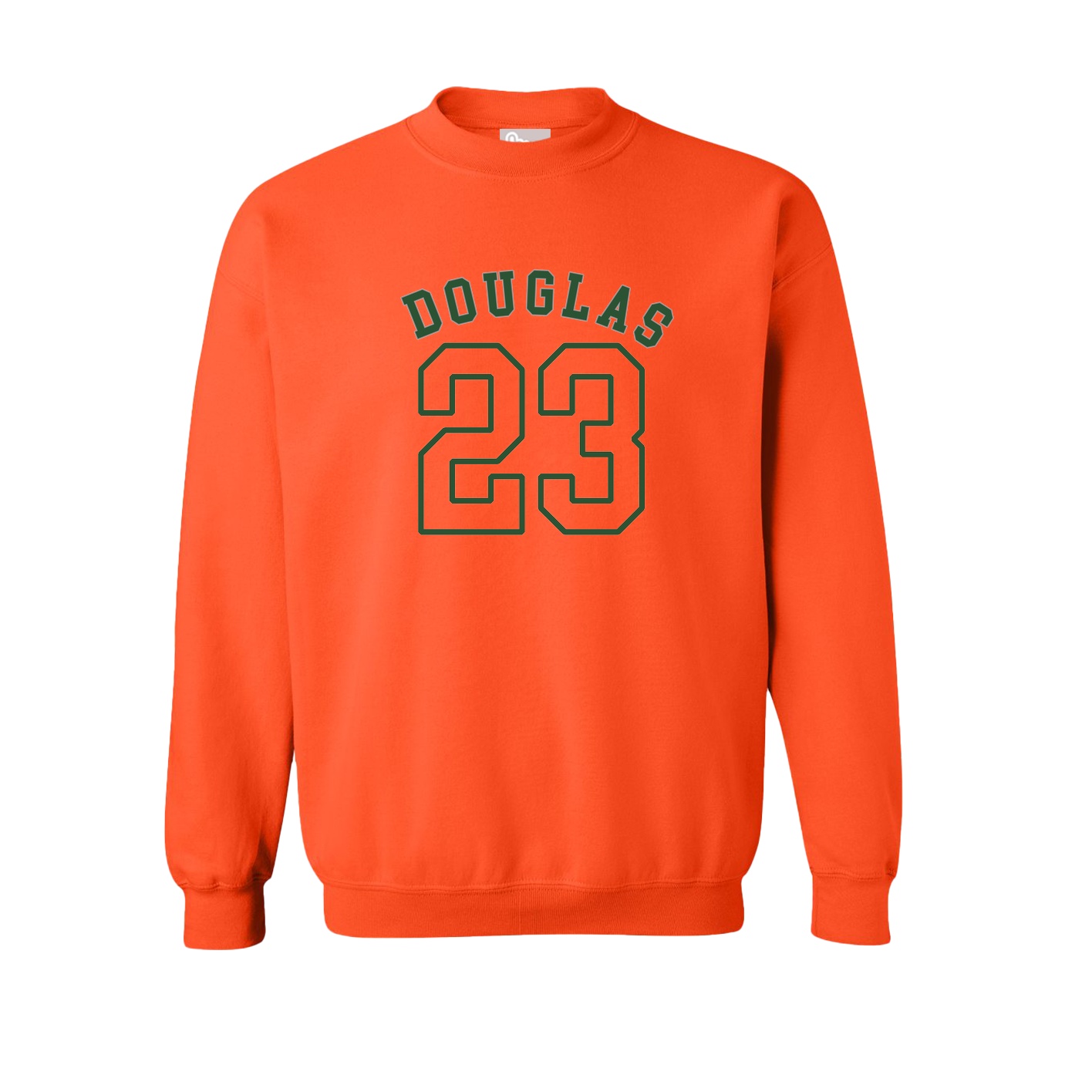 Fleece Crew — Shirsey Arch in Orange
