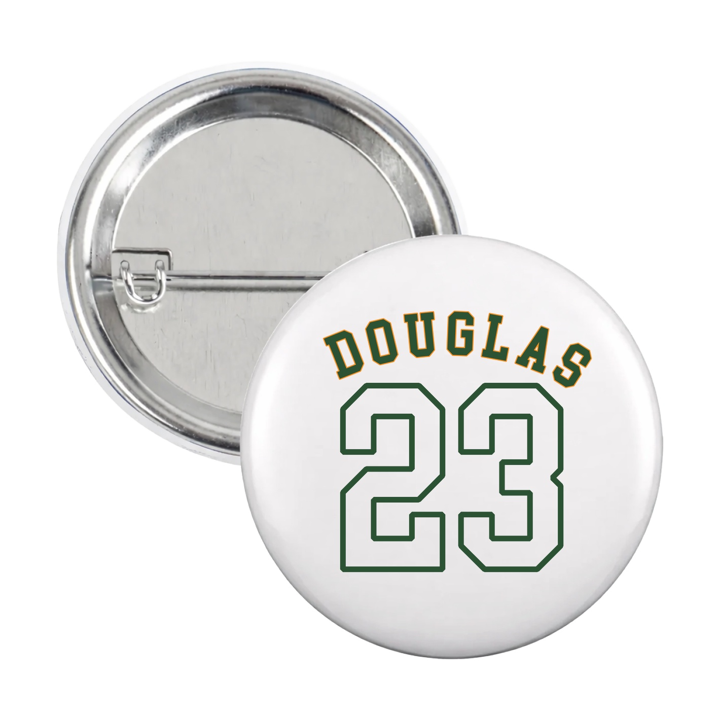 Game Day Button — Shirsey Arch in White