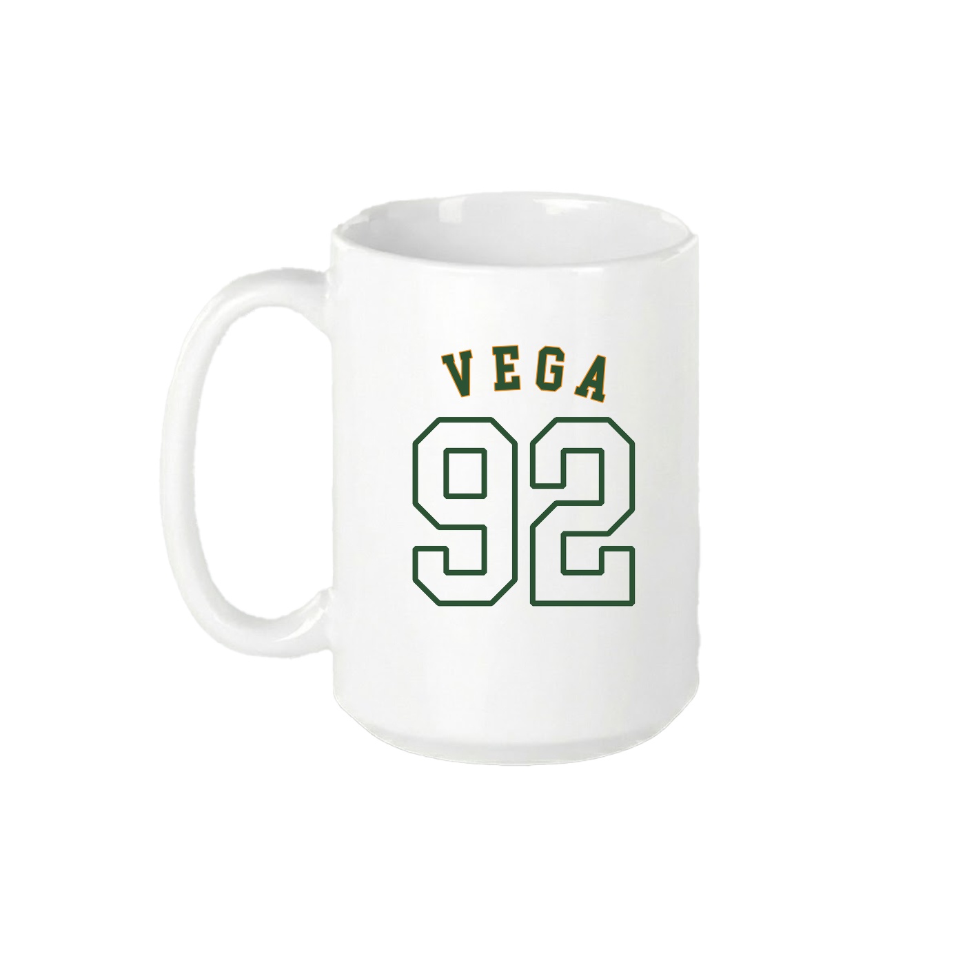 15oz Coffee Mug — Shirsey Arch in White