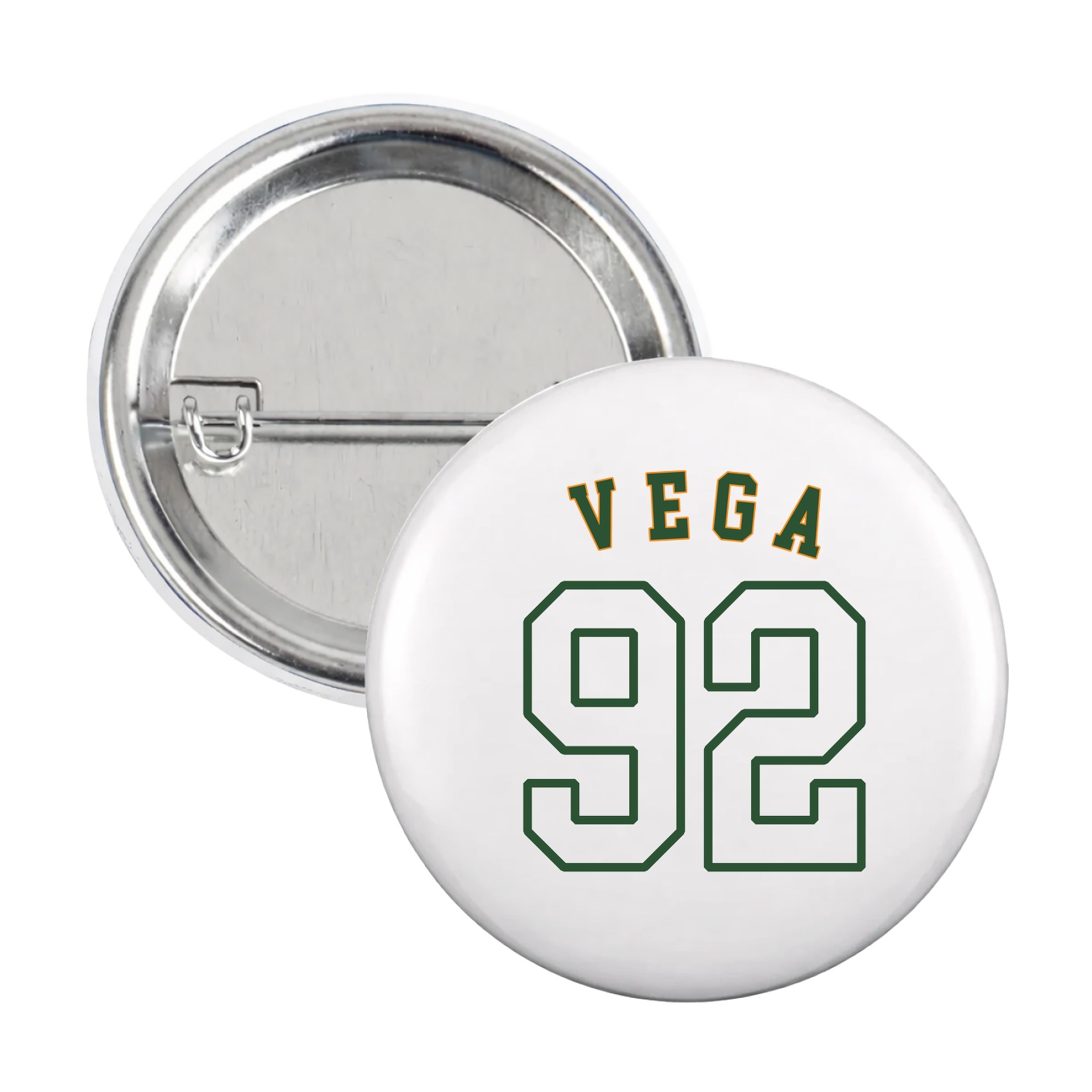 Game Day Button — Shirsey Arch in White