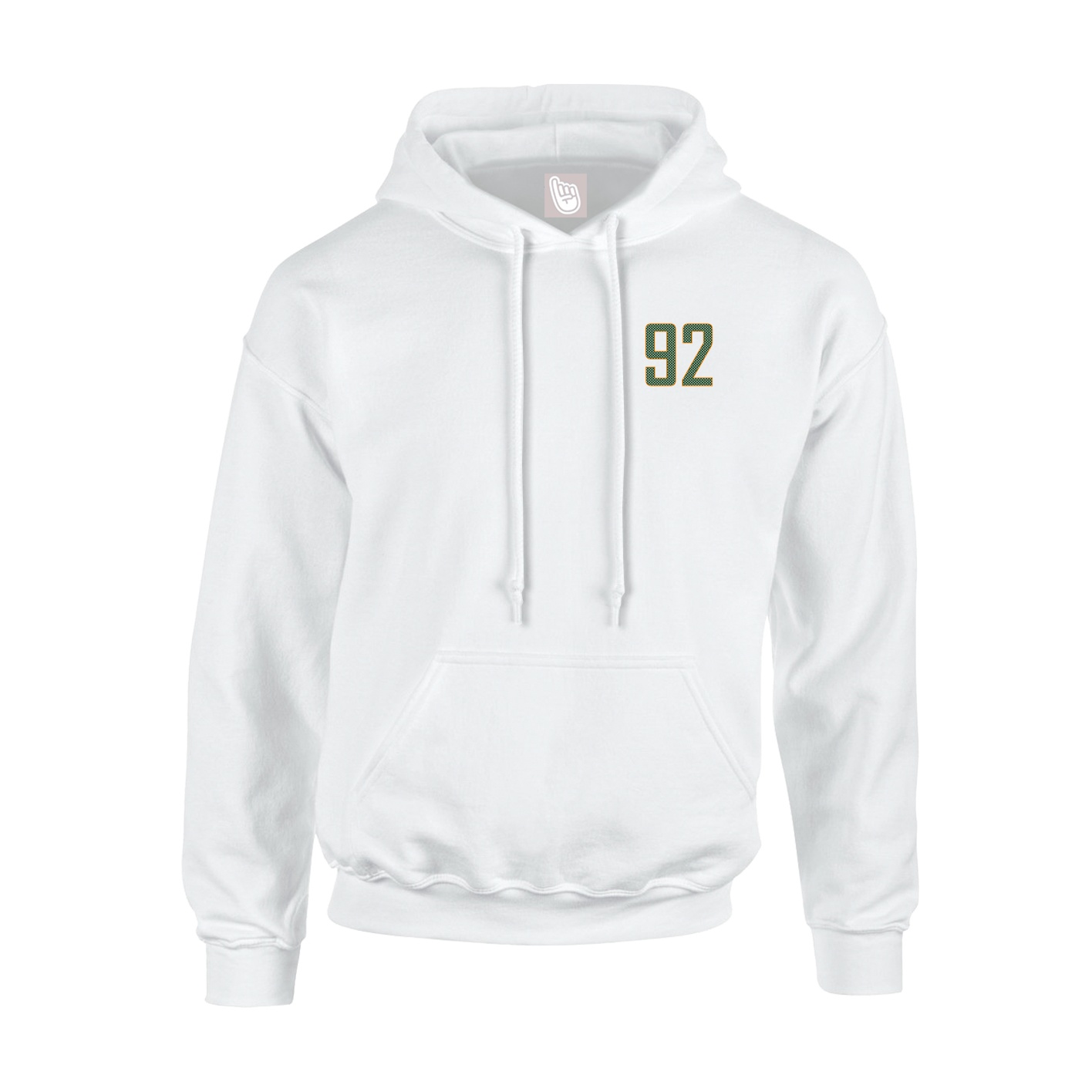 Hoodie — Front Shirsy in White