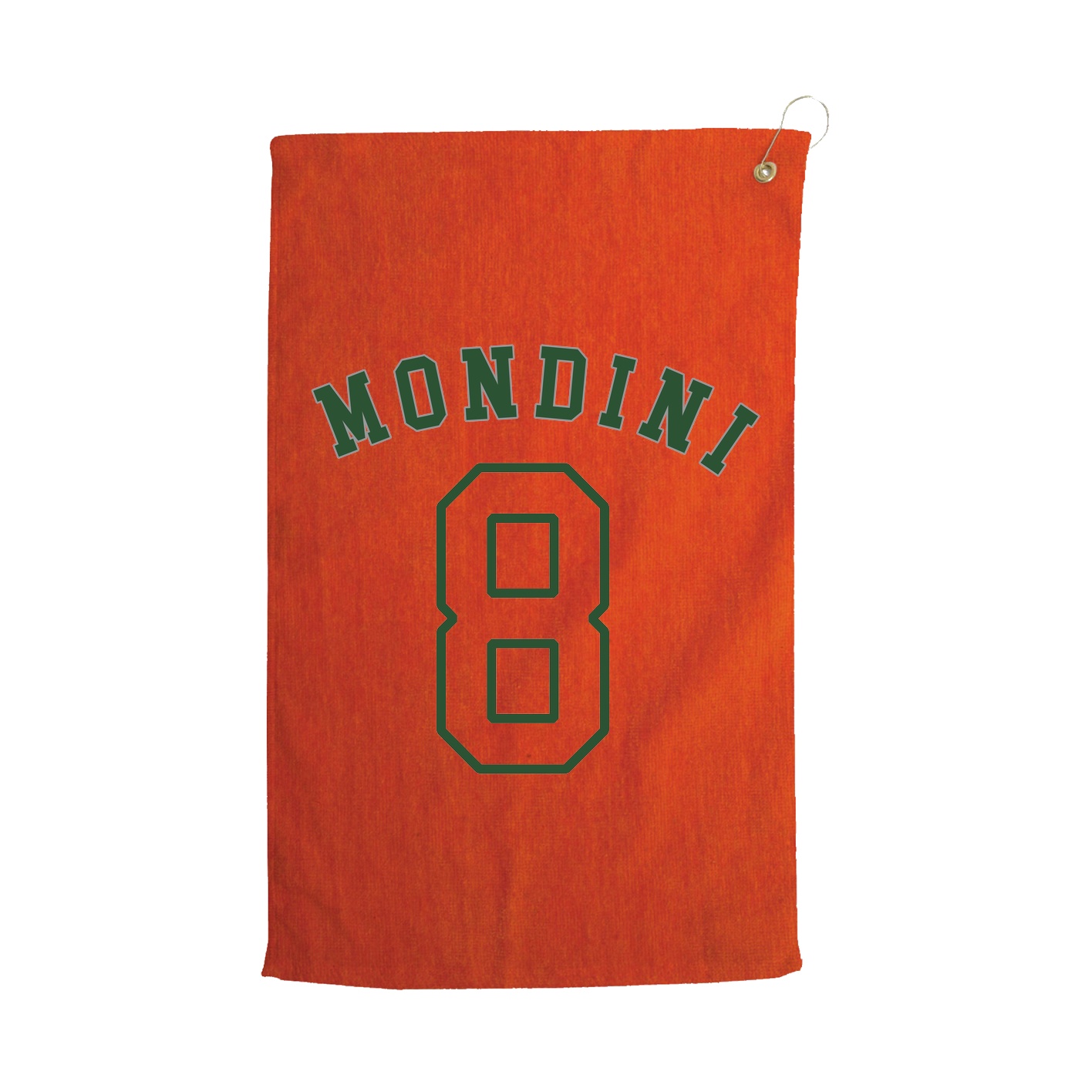 Golf Towel — Shirsey Arch in Orange