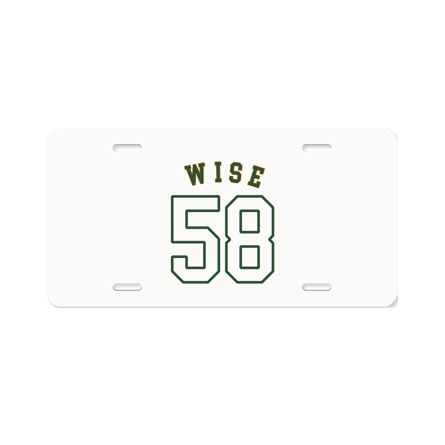 License Plate — Shirsey Arch in Classic