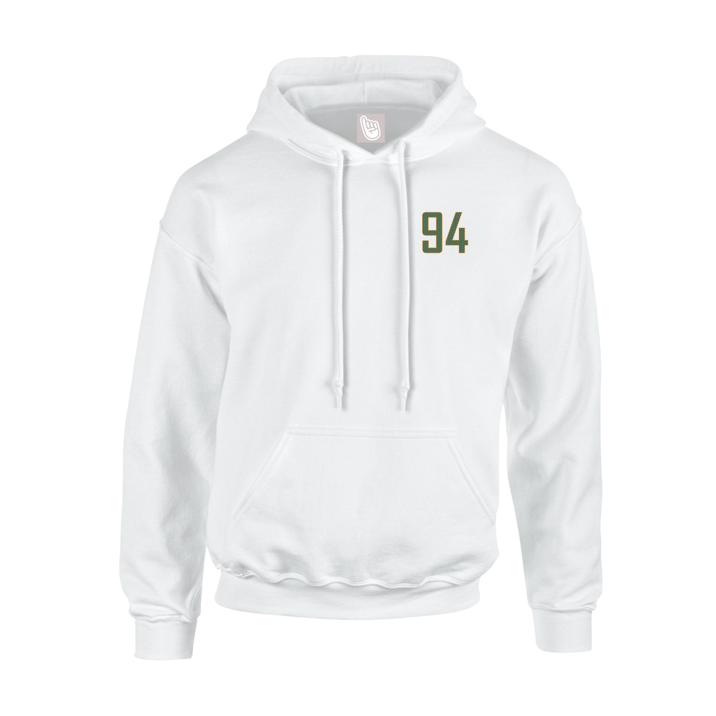 Hoodie — Front Shirsy in White