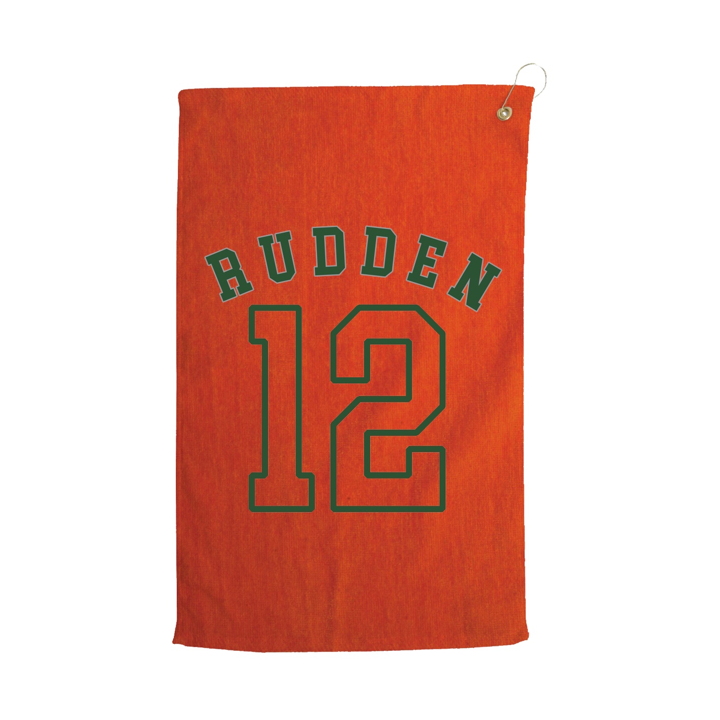 Golf Towel — Shirsey Arch in Orange