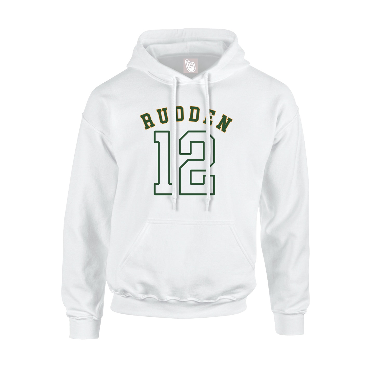 Hoodie — Shirsey Arch in White