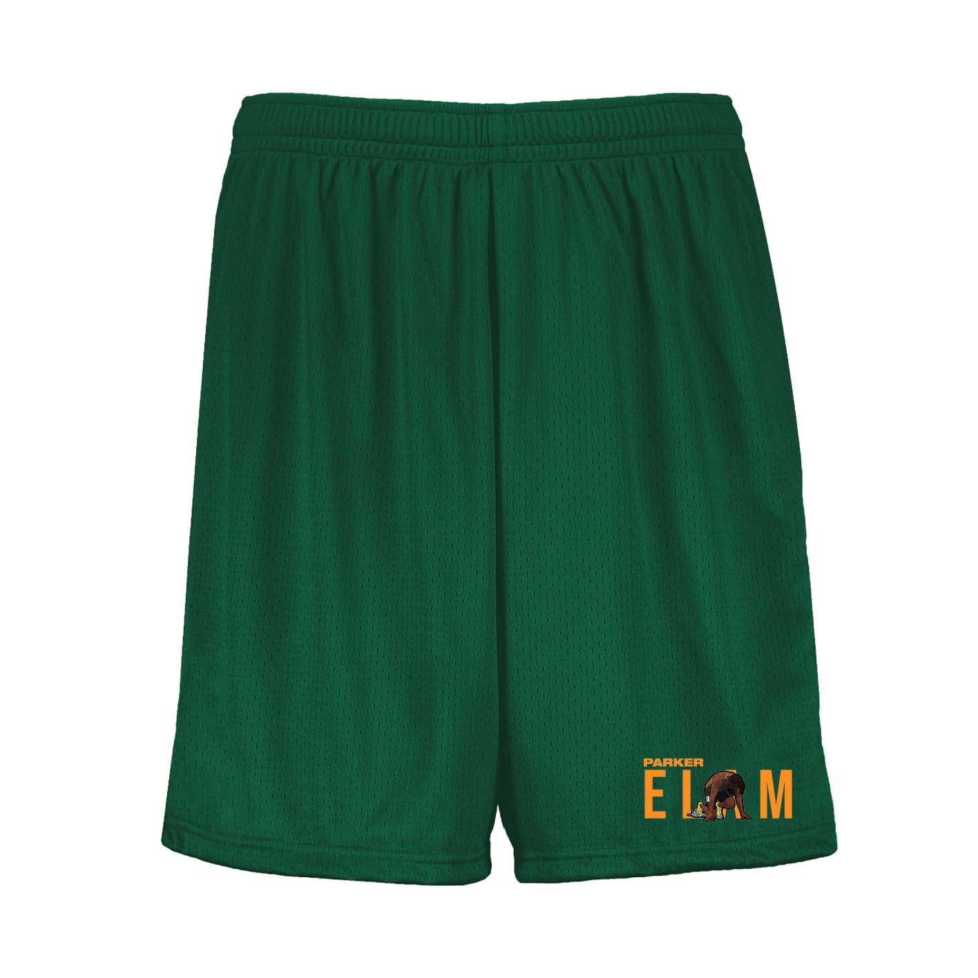 Shorts — Player Name in Green