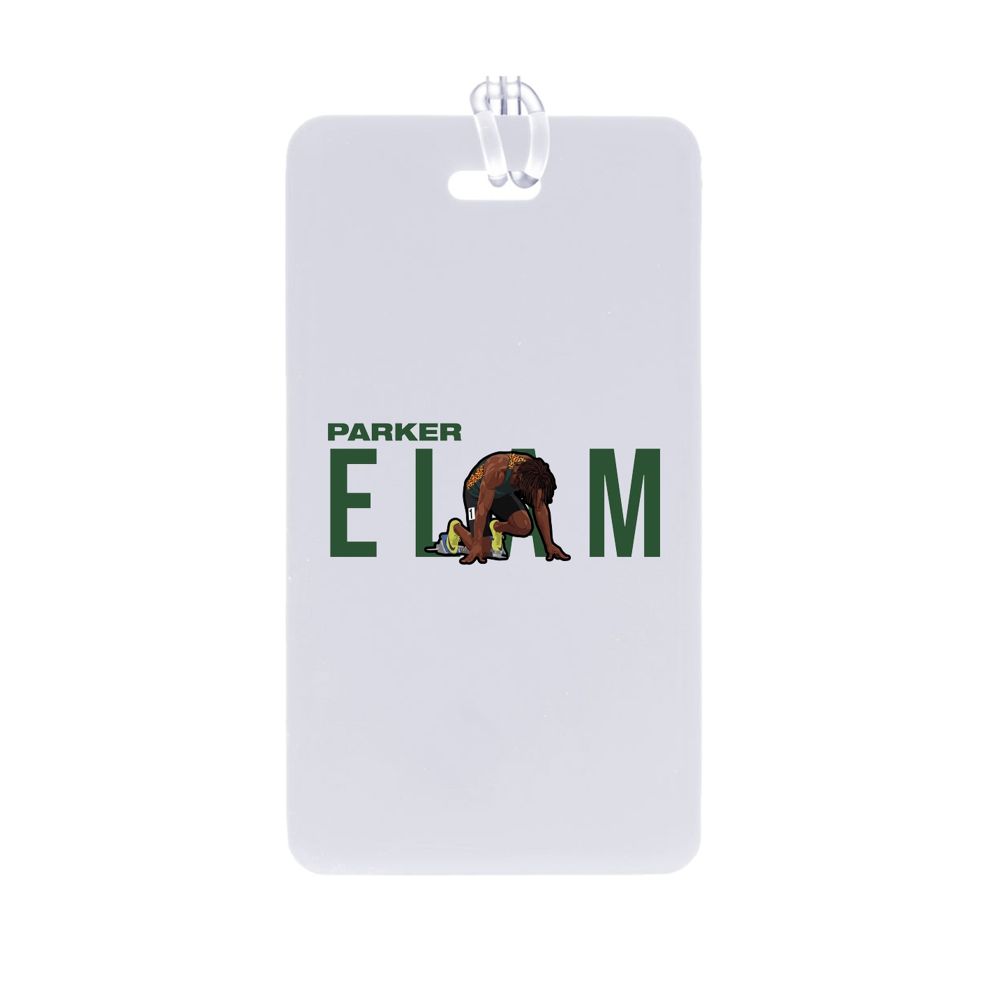 Bag Tag — Player Name in Classic
