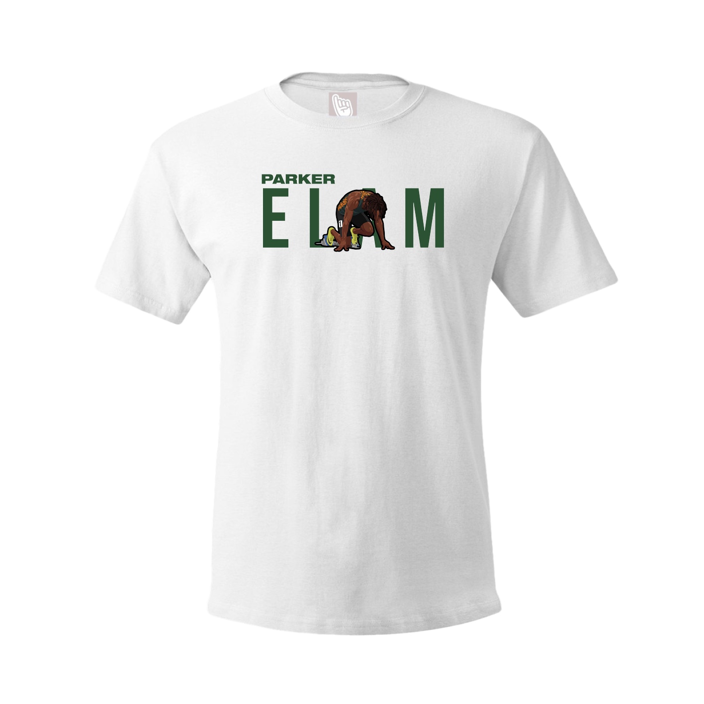 Youth Tee — Player Name in White