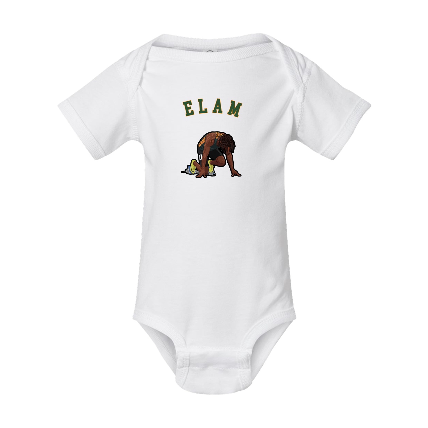 Baby Onesie — Shirsey Arch in White