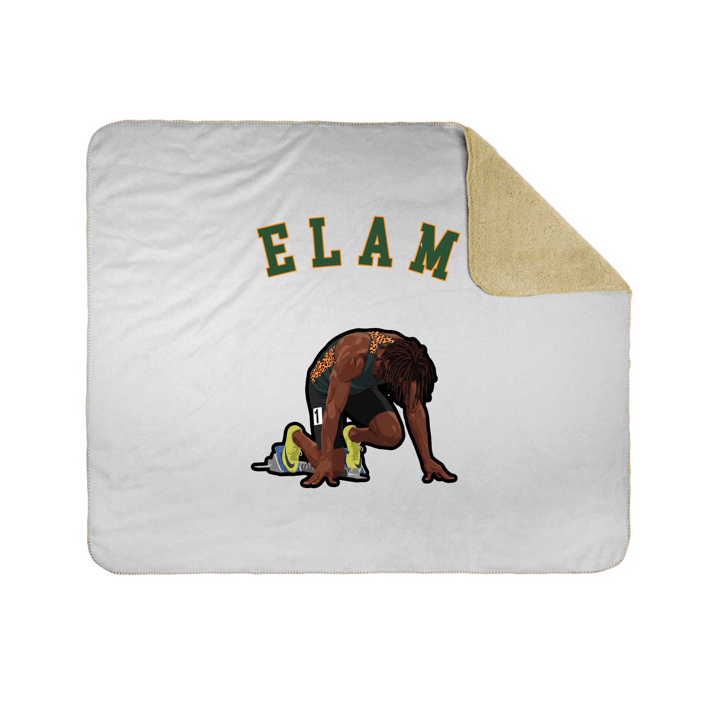 Throw Blanket — Shirsey Arch in White
