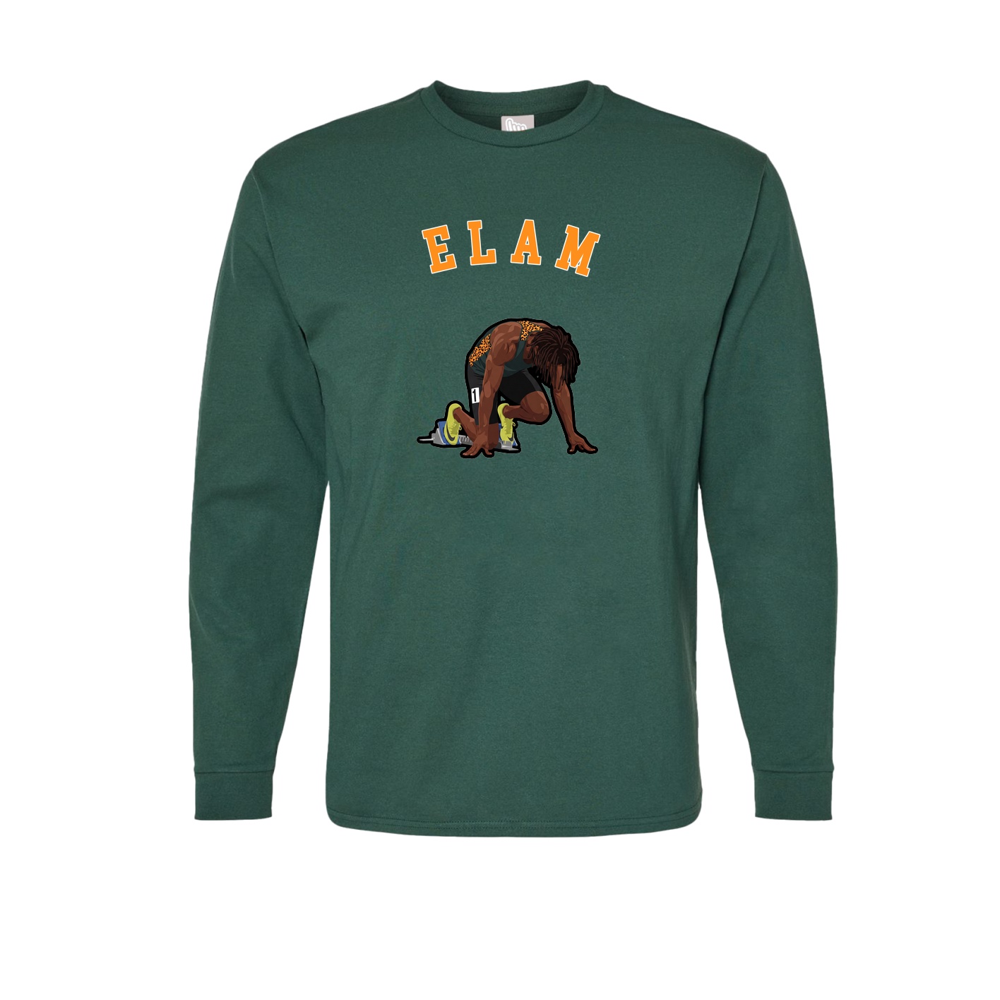 Long Sleeve Tee — Shirsey Arch in Green