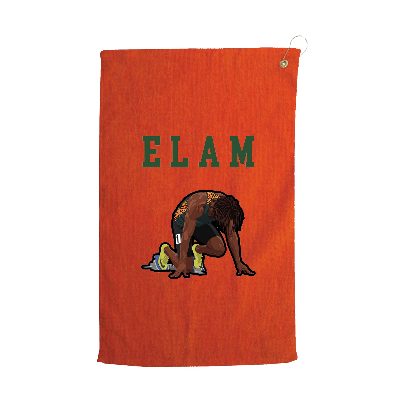Golf Towel — Shirsey in Orange