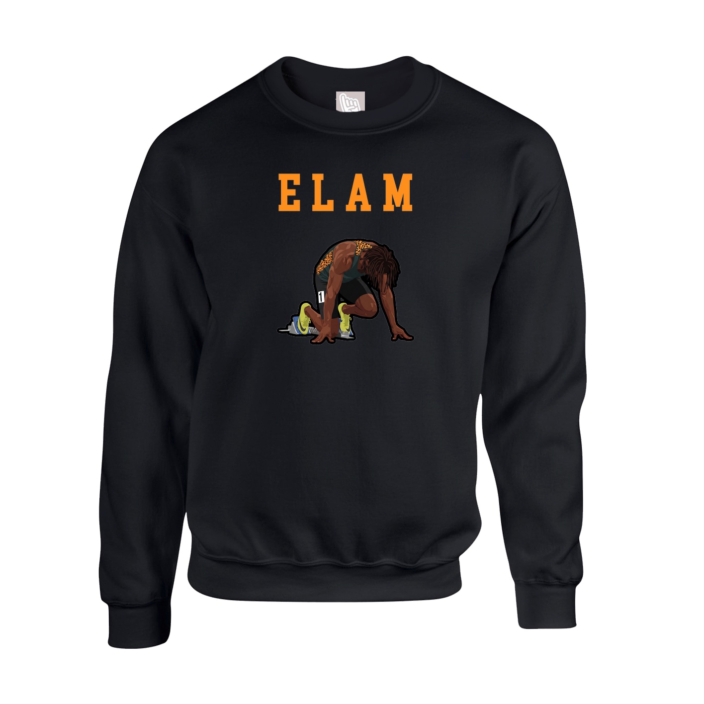 Fleece Crew — Shirsey in Black