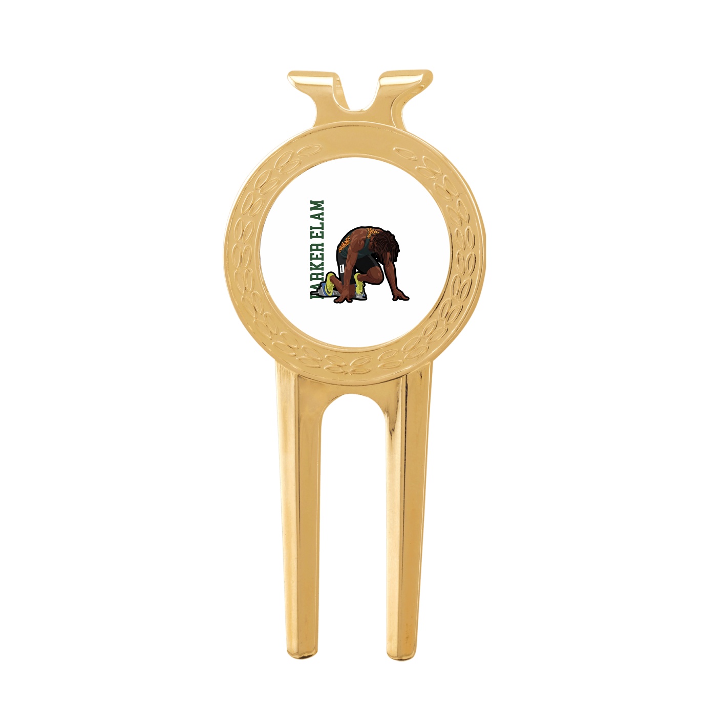 Divot Tool with Ball Marker — Name Vertical in Classic