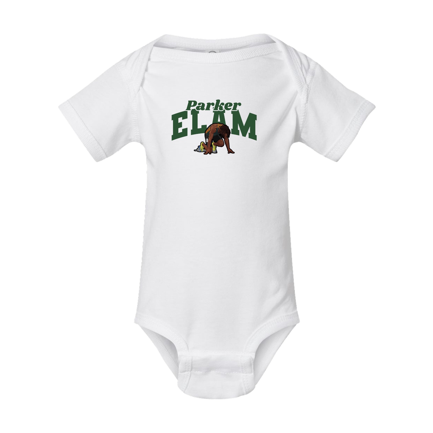 Baby Onesie — Signature Arch in White