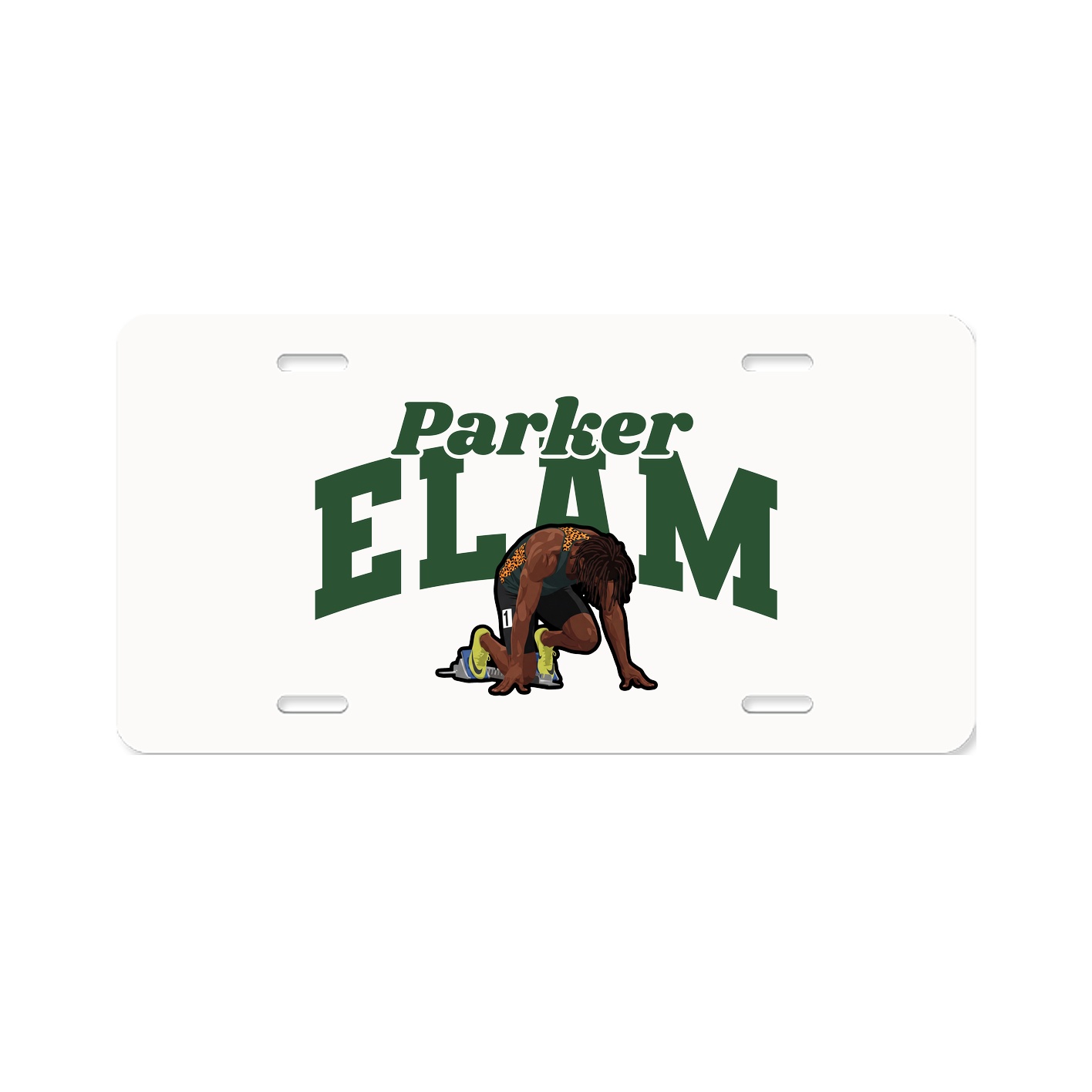 License Plate — Signature Arch in Classic